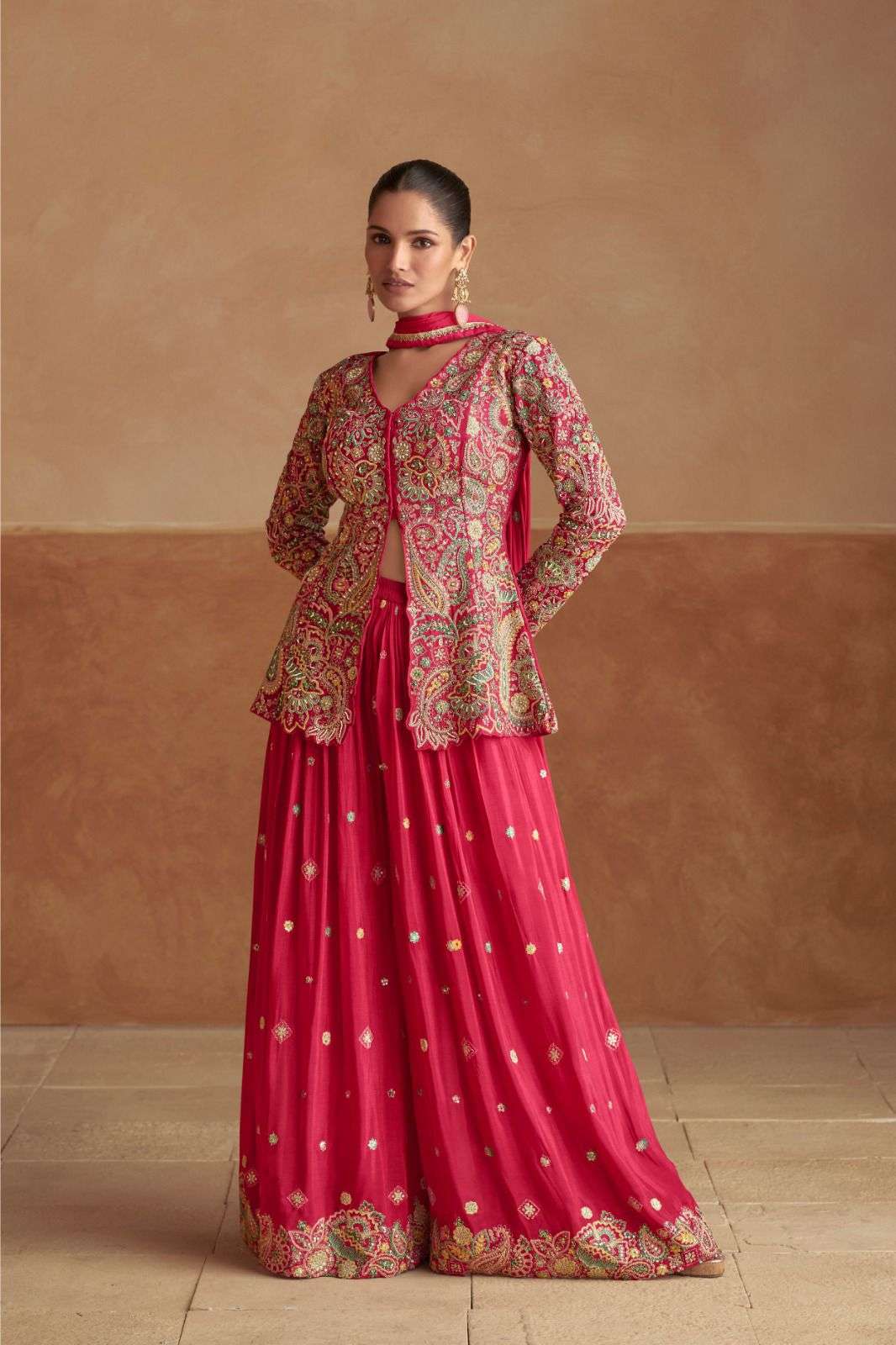 GULKAYRA DESIGNER RAIMA HEAVY ELEGANT DESIGNER READY MADE WEDDING WEAR LADIES SUIT