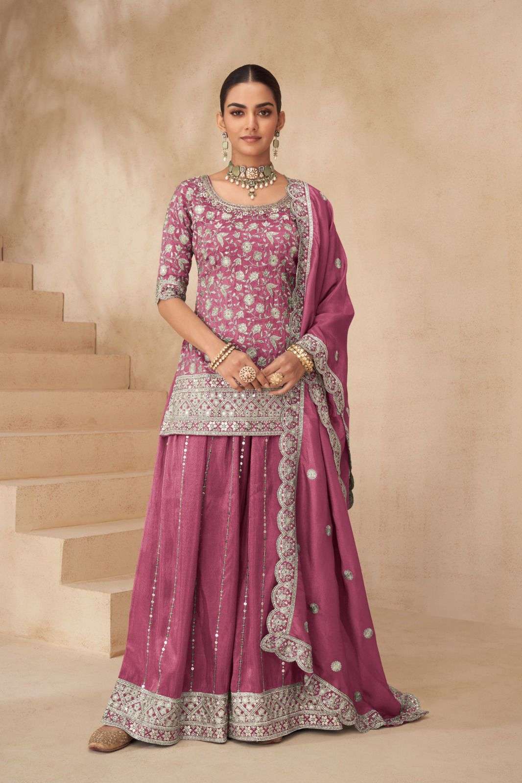 GULKAYRA DESIGNER SUHANA SIMER FABRIC HEAVY DESIGNER WEDDING WEAR DRESS