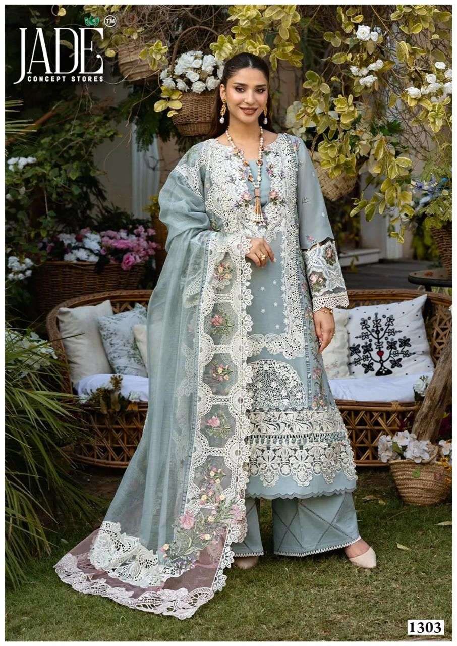 JADE BIN SAEED HEAVY COTTON LUXURY READY MADE COLLECTION VOL 13  