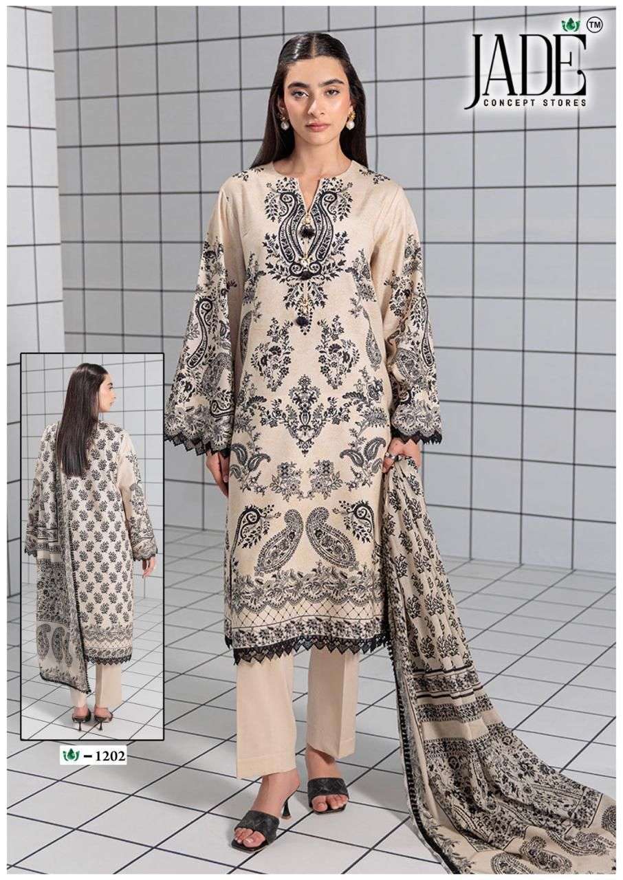 JADE CRIMSON EXCLUSIVE HEAVY LAWN COLLECTION VOL 12 NEW DESIGNS 