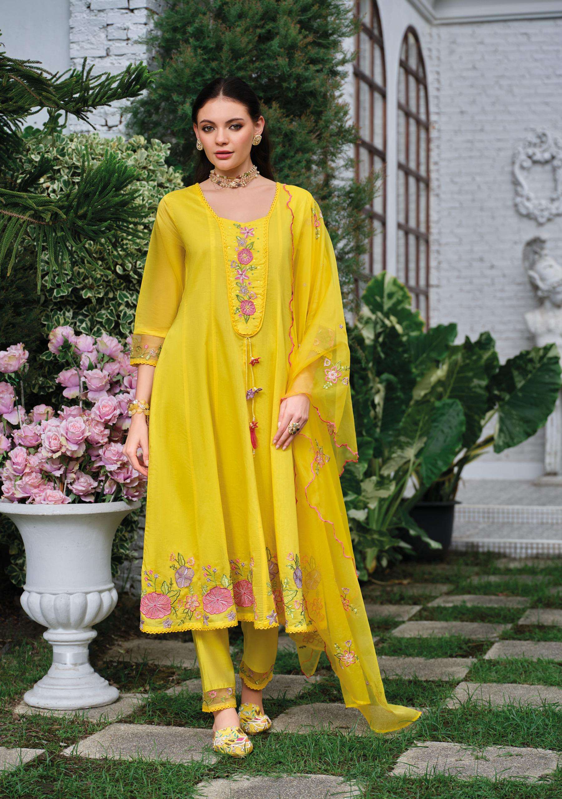 KAILEE FASHION SATRANGI VISCOSE BEAUTIFUL DESIGNER LOOK READY MADE LADIES SUIT