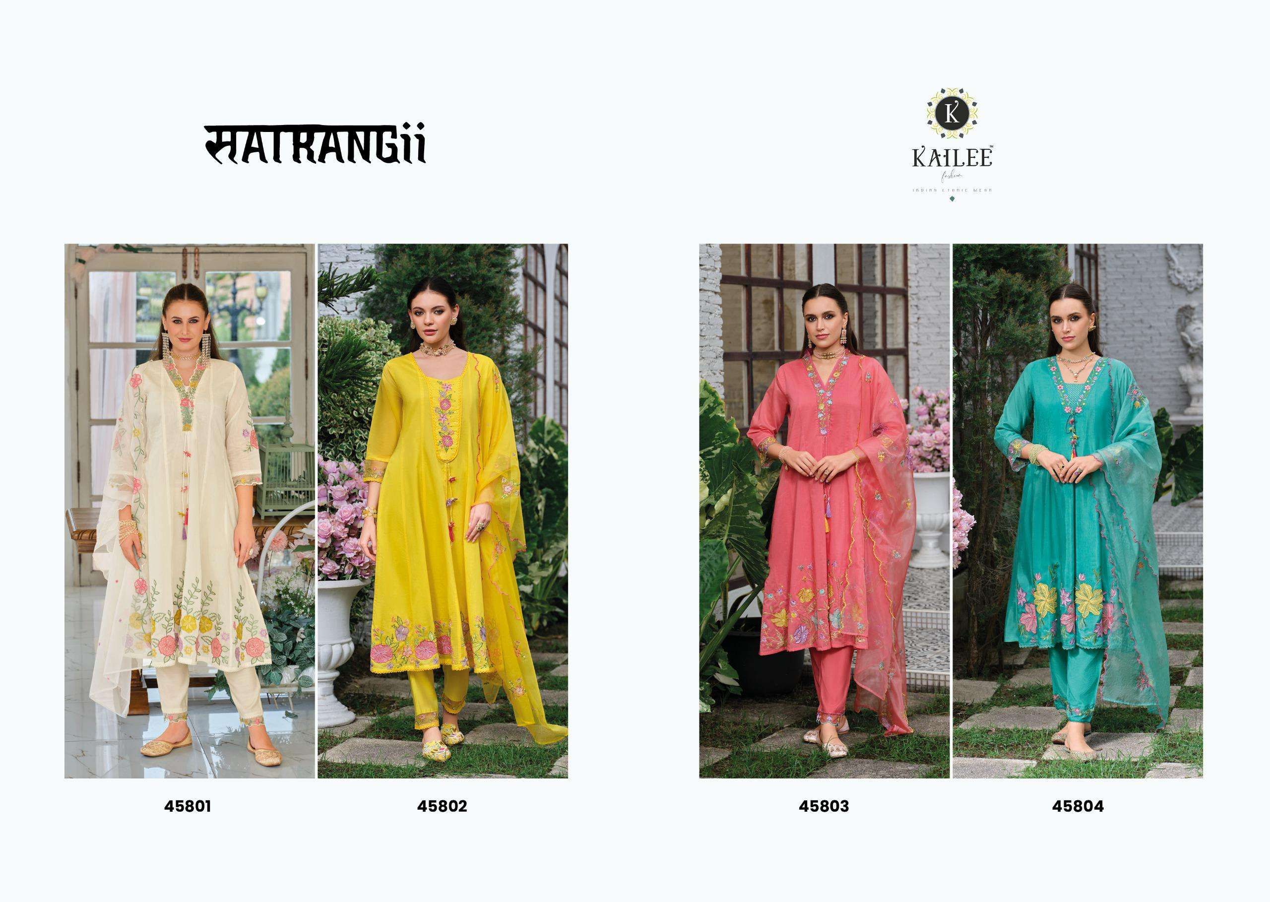 KAILEE FASHION SATRANGI VISCOSE BEAUTIFUL DESIGNER LOOK READY MADE LADIES SUIT