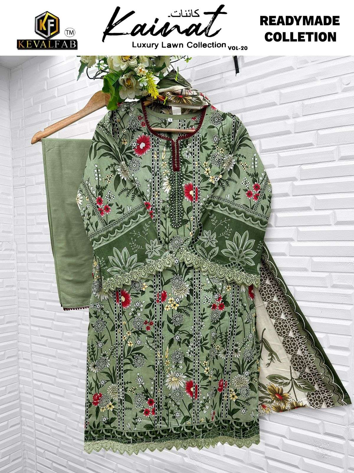 KEVAL FAB KAINAT VOL 20 READY MADE COLLECTION 