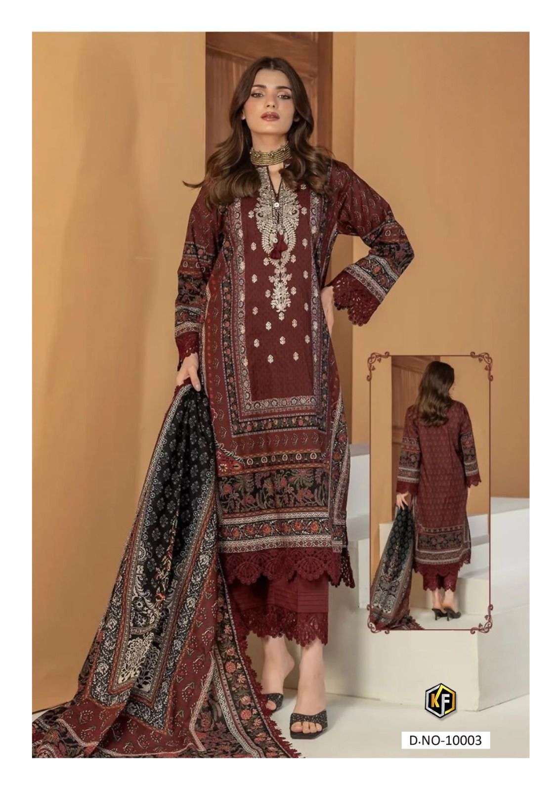 KEVAL FAB RANGREZ VOL 10 COTTON DIGITAL PRINT SALWAR SUIT