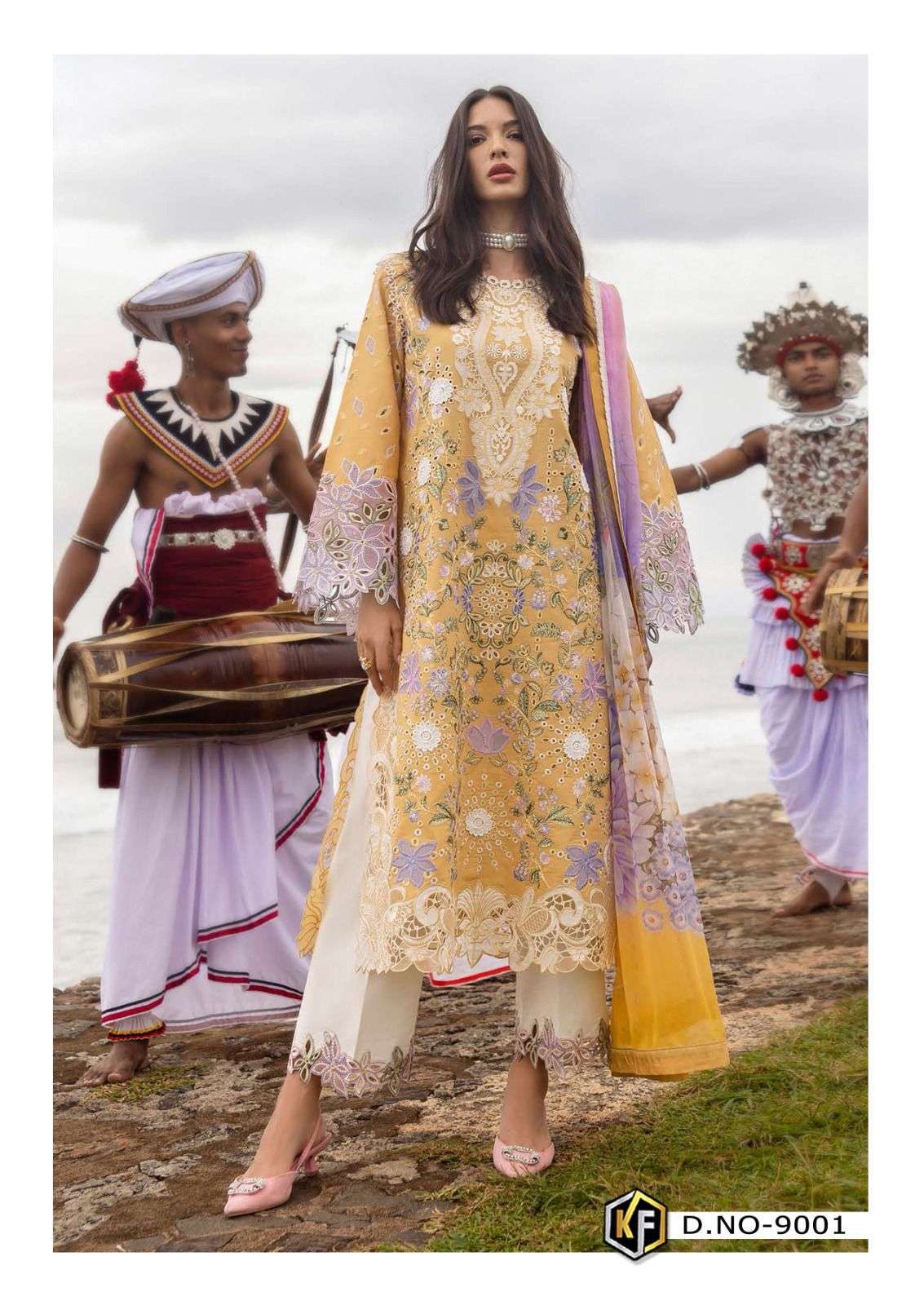 KEVAL FAB SOHA NAZIR VOL 9 COTTON DIGITAL KARACHI PRINTS SUIT