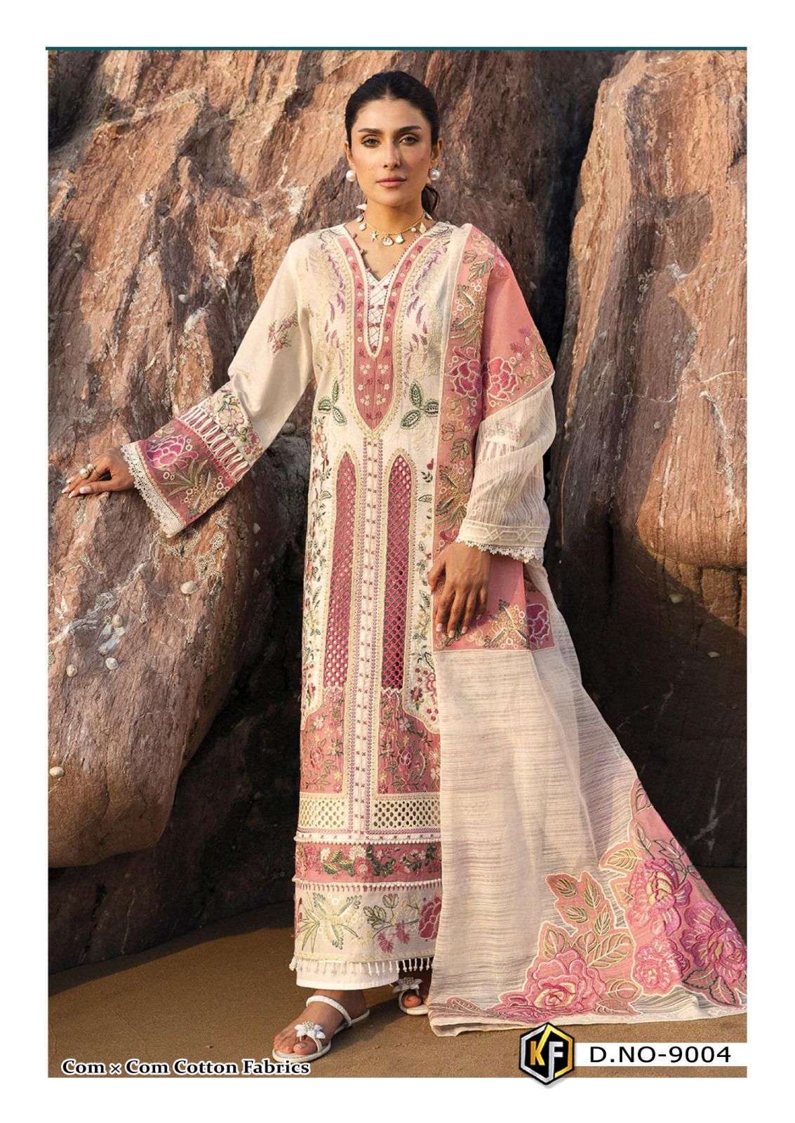 KEVAL FAB SOHA NAZIR VOL 9 COTTON DIGITAL KARACHI PRINTS SUIT