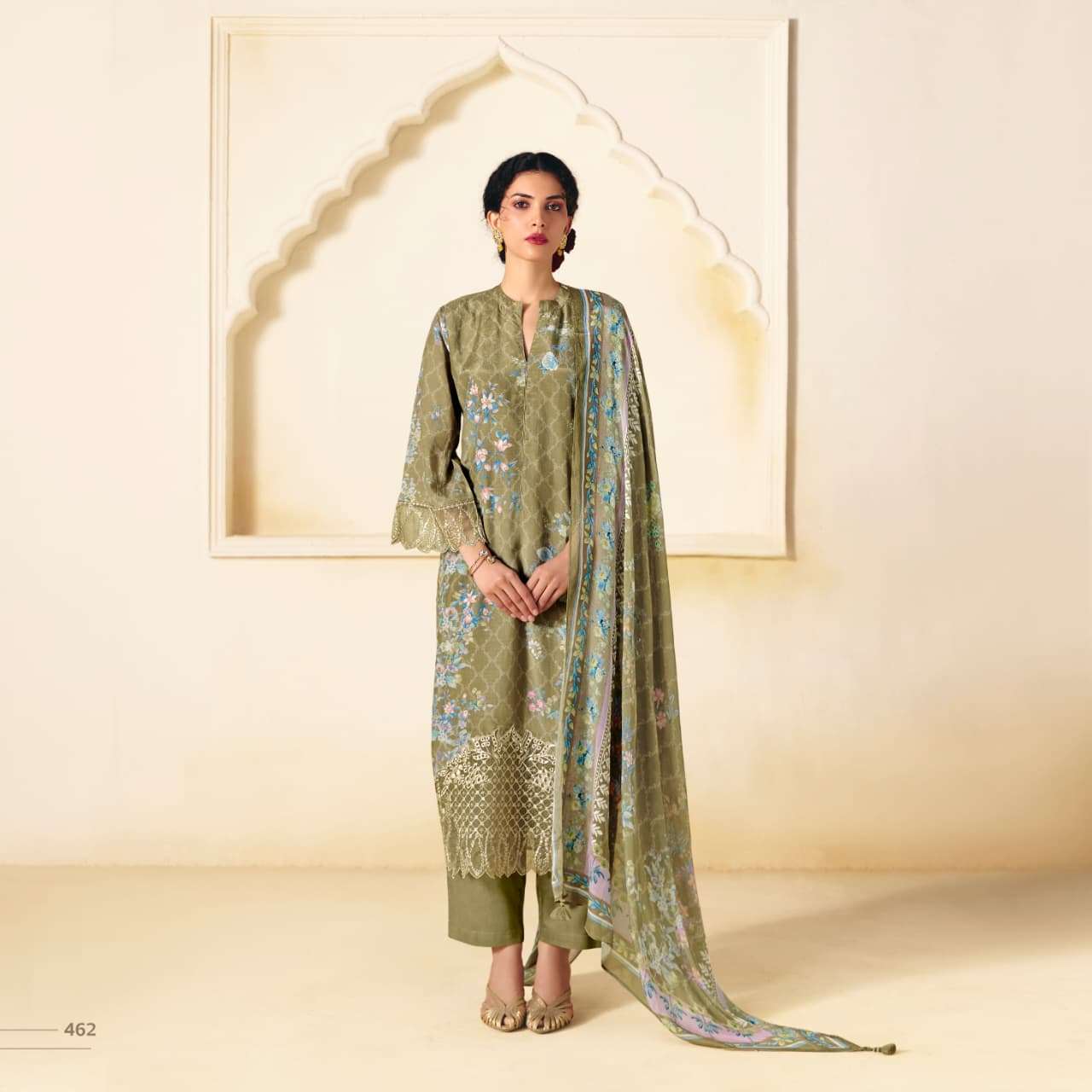 KIMORA SOHNI ZARA VOL 39 MUSLIN DIGITAL PRINT WITH EMBROIDERY DESIGNER WORK SUIT