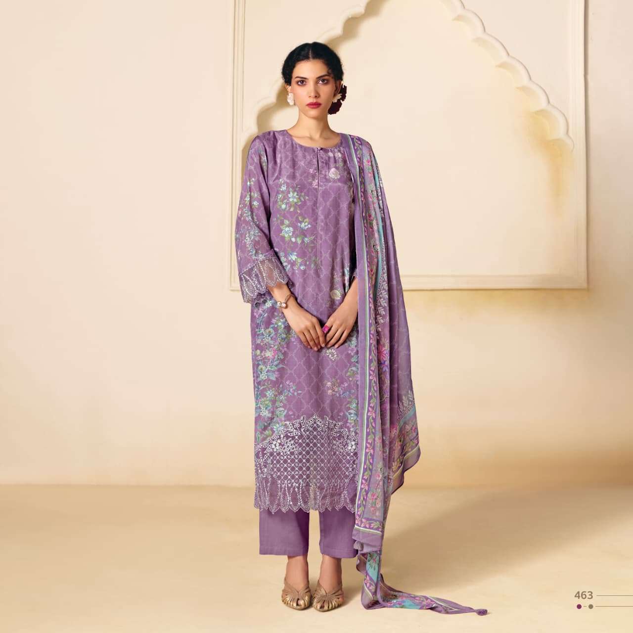 KIMORA SOHNI ZARA VOL 39 MUSLIN DIGITAL PRINT WITH EMBROIDERY DESIGNER WORK SUIT