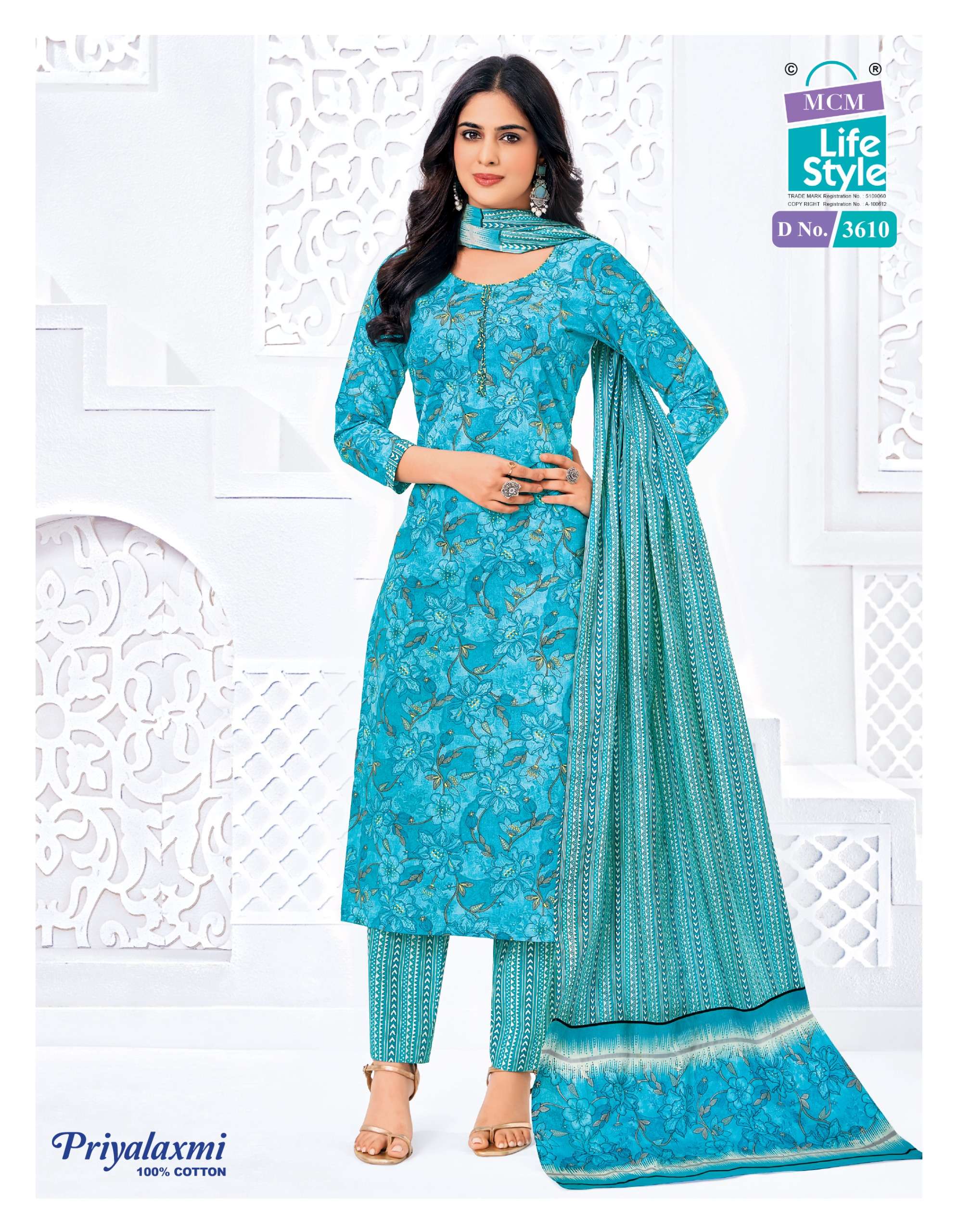 MCM LIFESTYLE PRIYALAXMI VOL 36 COTTON READY MADE LADIES SUIT