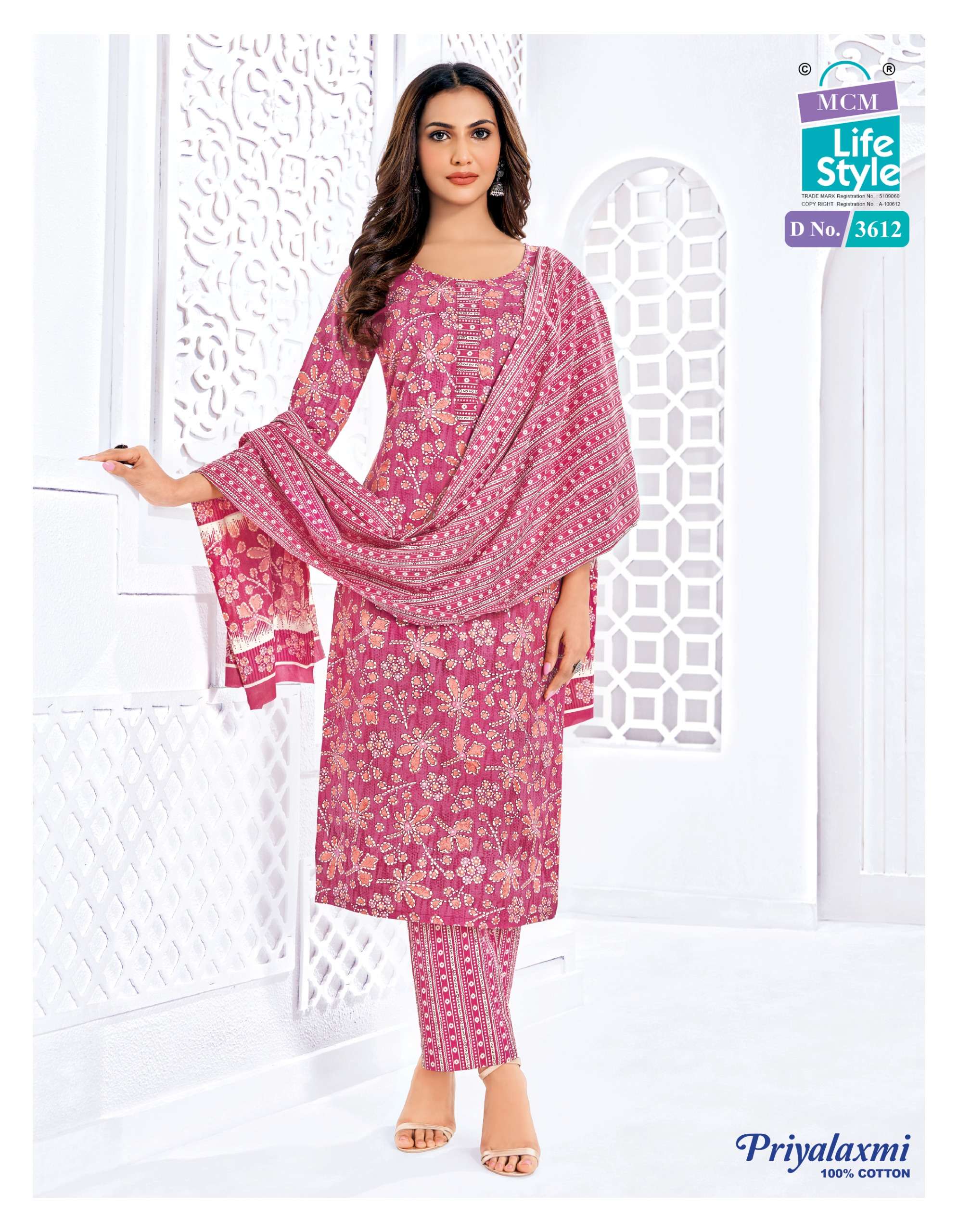 MCM LIFESTYLE PRIYALAXMI VOL 36 COTTON READY MADE LADIES SUIT