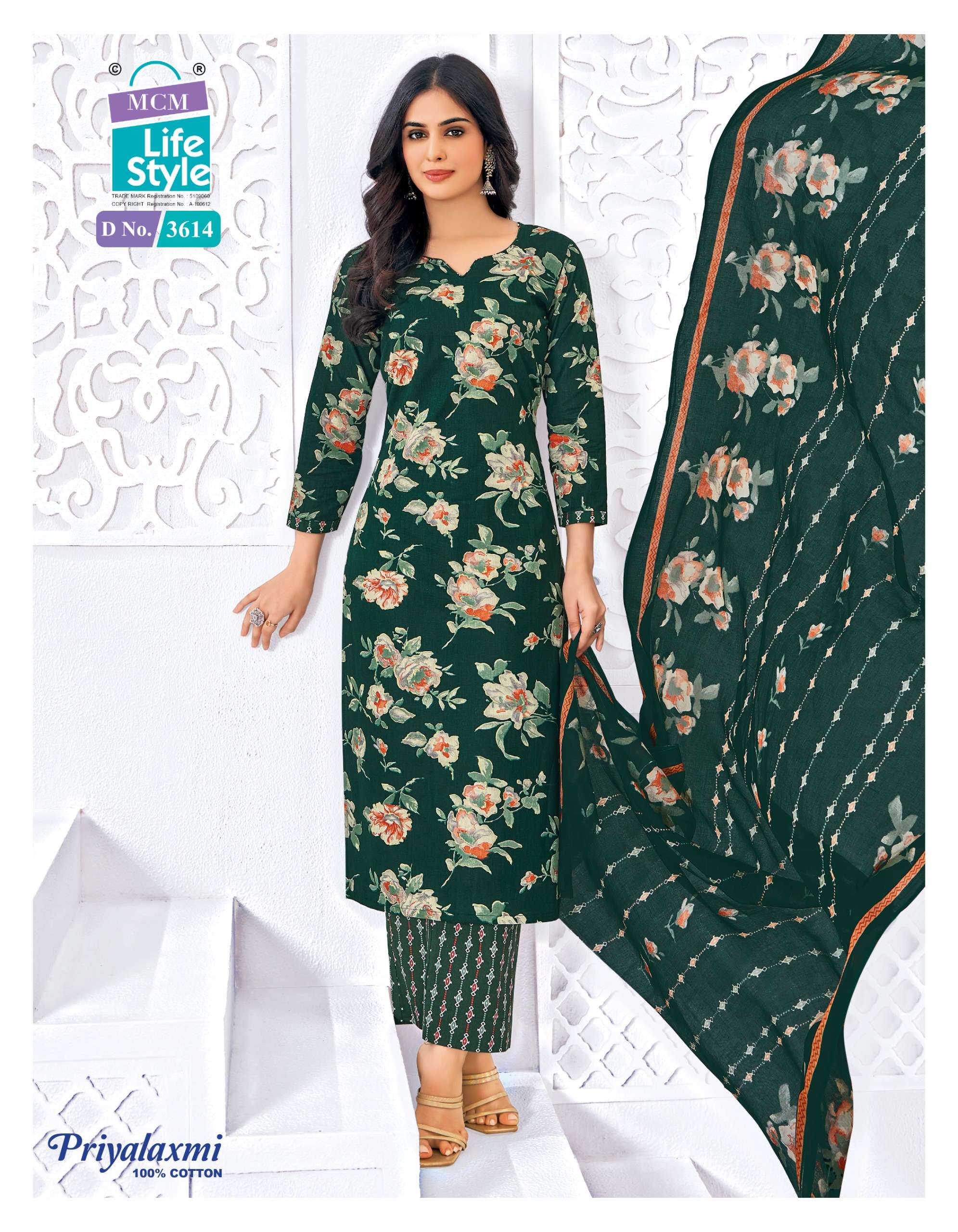 MCM LIFESTYLE PRIYALAXMI VOL 36 COTTON READY MADE LADIES SUIT