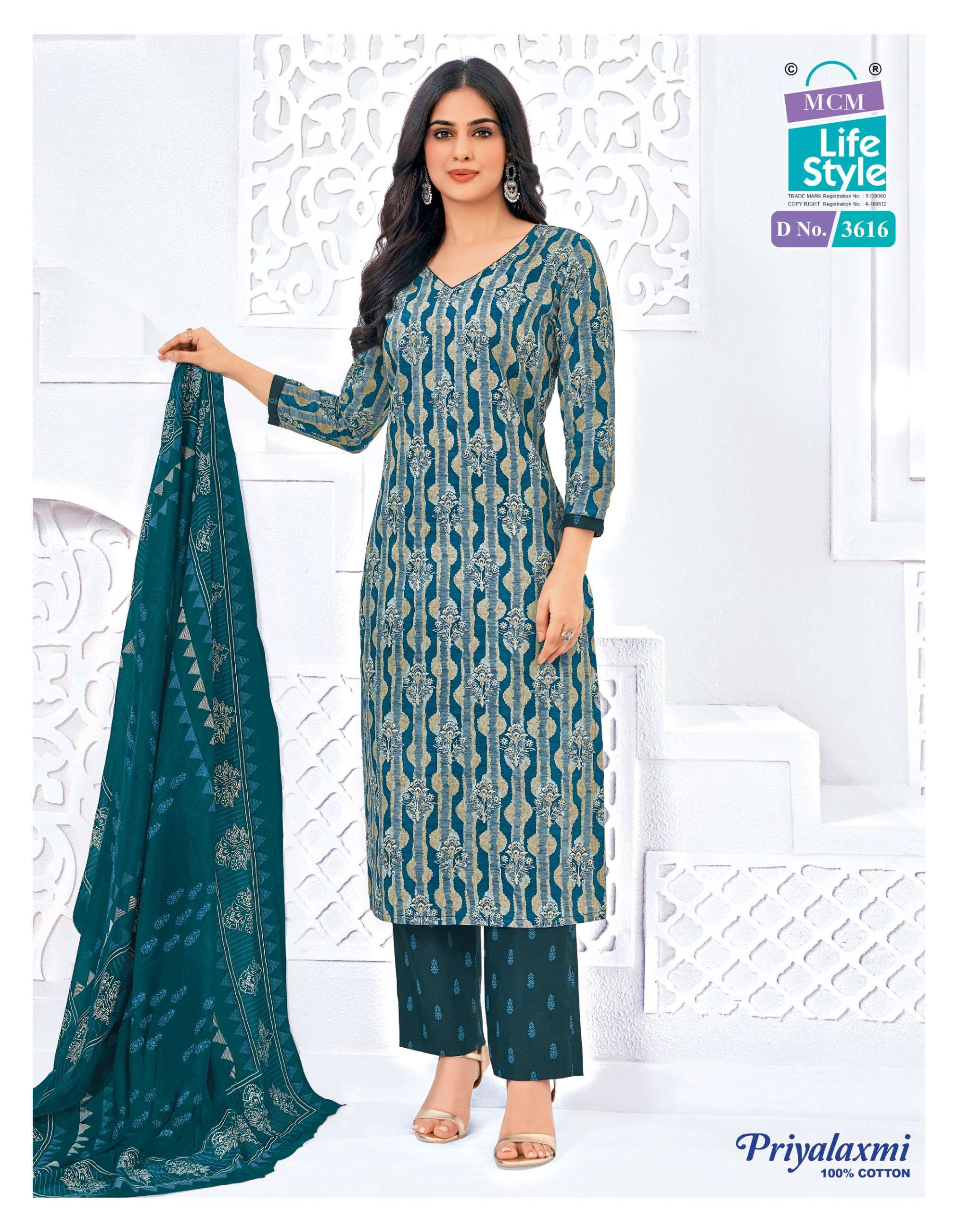 MCM LIFESTYLE PRIYALAXMI VOL 36 COTTON READY MADE LADIES SUIT