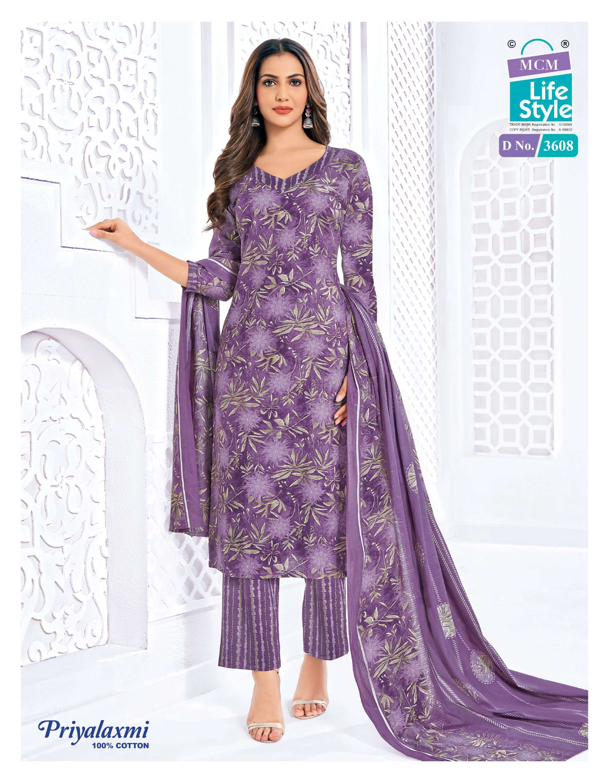 MCM LIFESTYLE PRIYALAXMI VOL 36 COTTON READY MADE LADIES SUIT