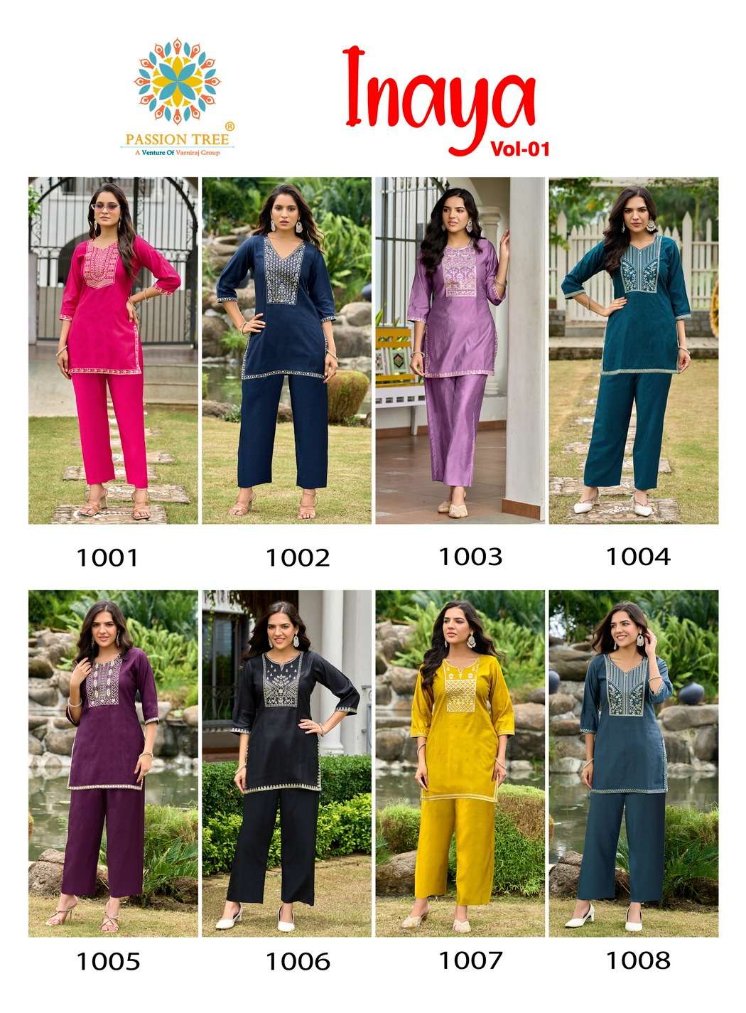 PASSION TREE INAYA VOL 1 FANCY LADIES TOP WITH PENT PAIR 