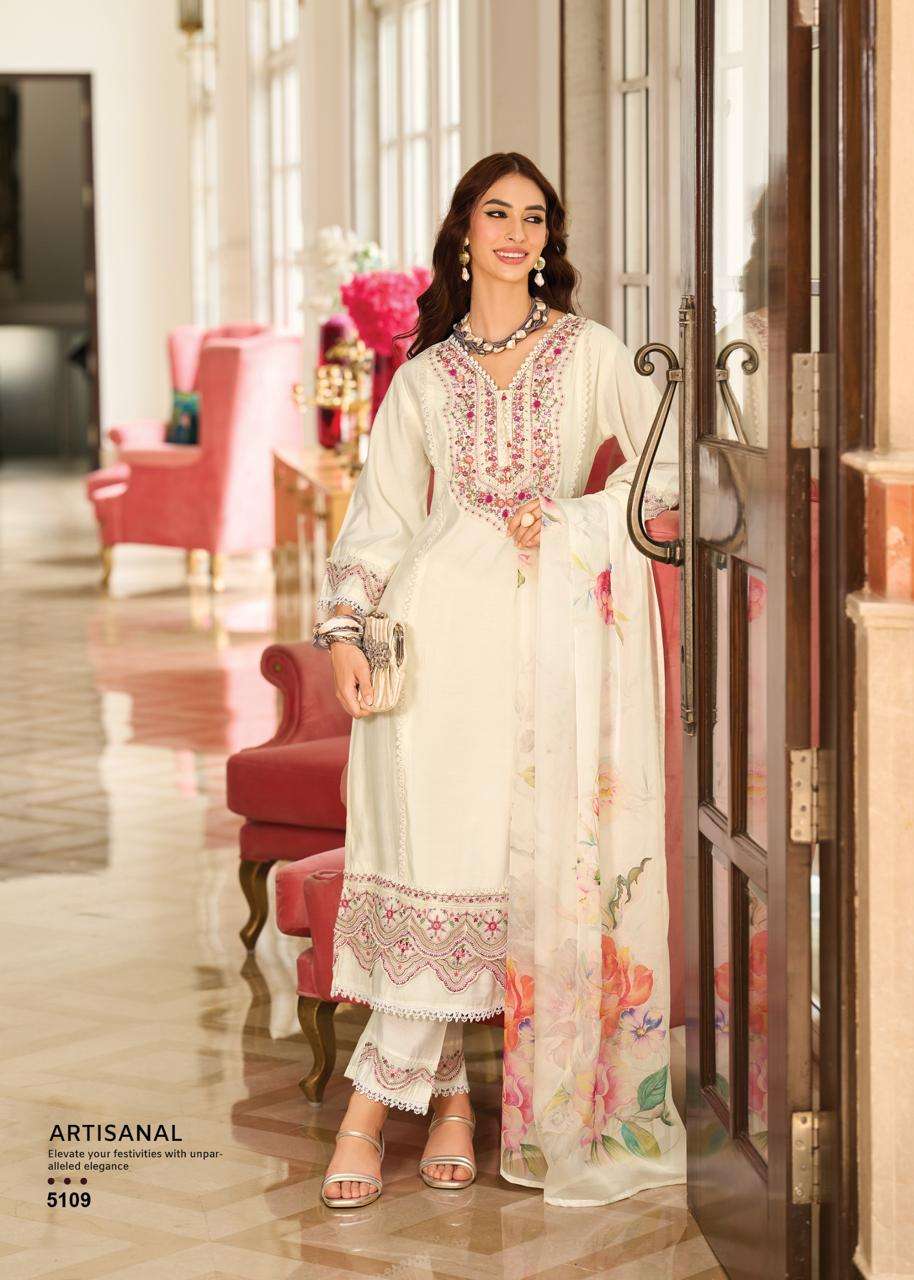 PRM INDIA AMORO SILK BEAUTIFUL DESIGNER LOOK READY MADE LADIES SUIT