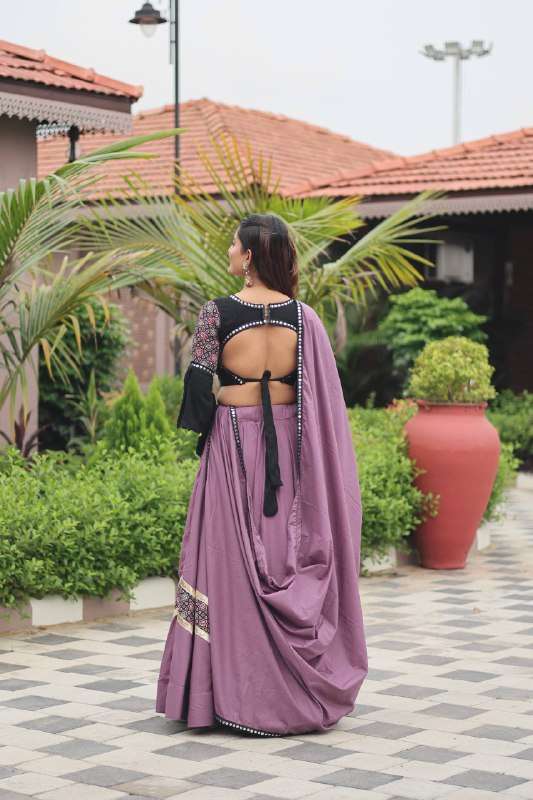 RAM 133 COTTON DIGITAL NAVRATRI WEAR LEHENGA CHOLI 
