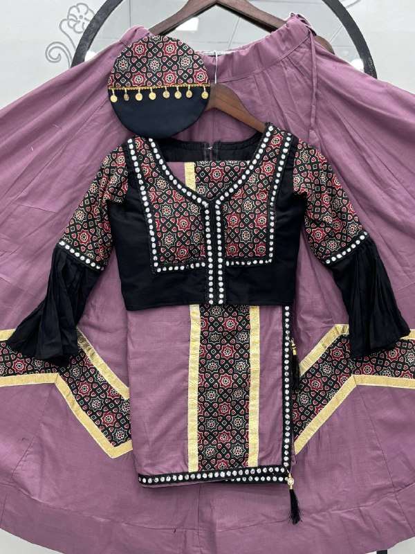 RAM 133 COTTON DIGITAL NAVRATRI WEAR LEHENGA CHOLI 