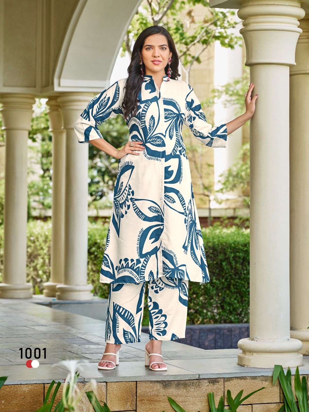 SANKHESWER IMPEX SUMMER COOL VOL 2 FANCY COLLAR PATTERN KURTI WITH BOTTOM PAIR 