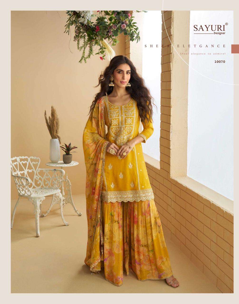 SAYURI DESIGNER GULABO HEAVY ELEGANT DESIGNER PARTY WEAR LADIES SUIT