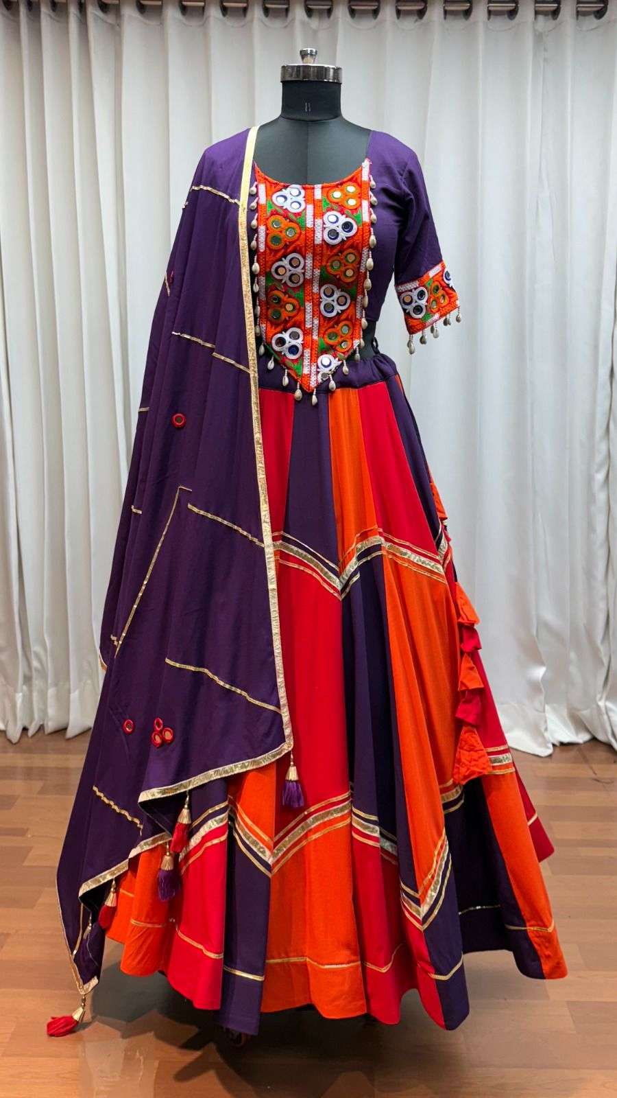 SHUBHKALA RAAS VOL 31 COTTON DESIGNER WORK NAVRATRI WEAR CHANIYA CHOLI 