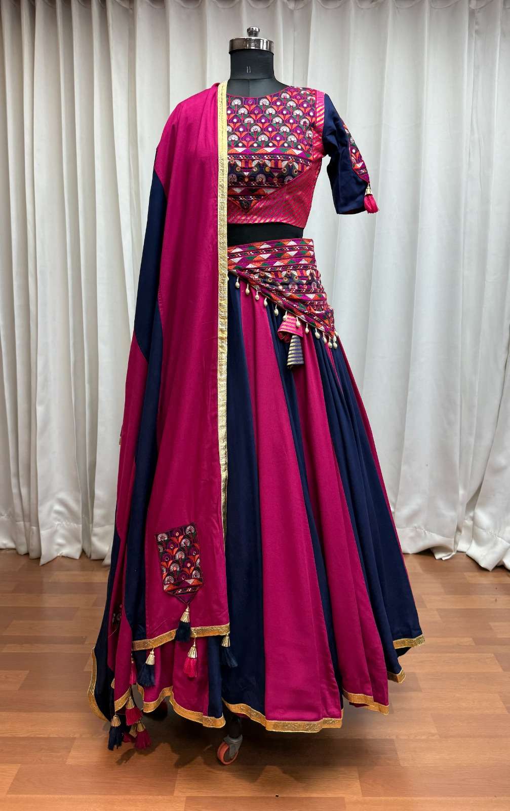  SHUBHKALA RAAS VOL 32 COTTON DESIGNER NAVRATRI WEAR CHANIYA CHOLI COLLECTION