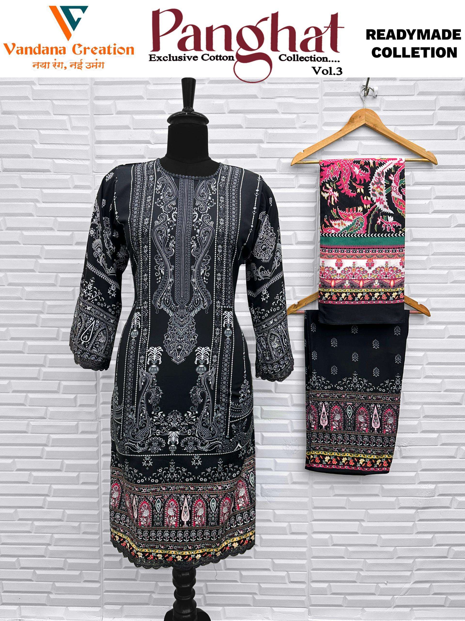 VANDANA‎‎‎‎‎ CREATION PANGHAT VOL 3 READY MADE COLLECTION 