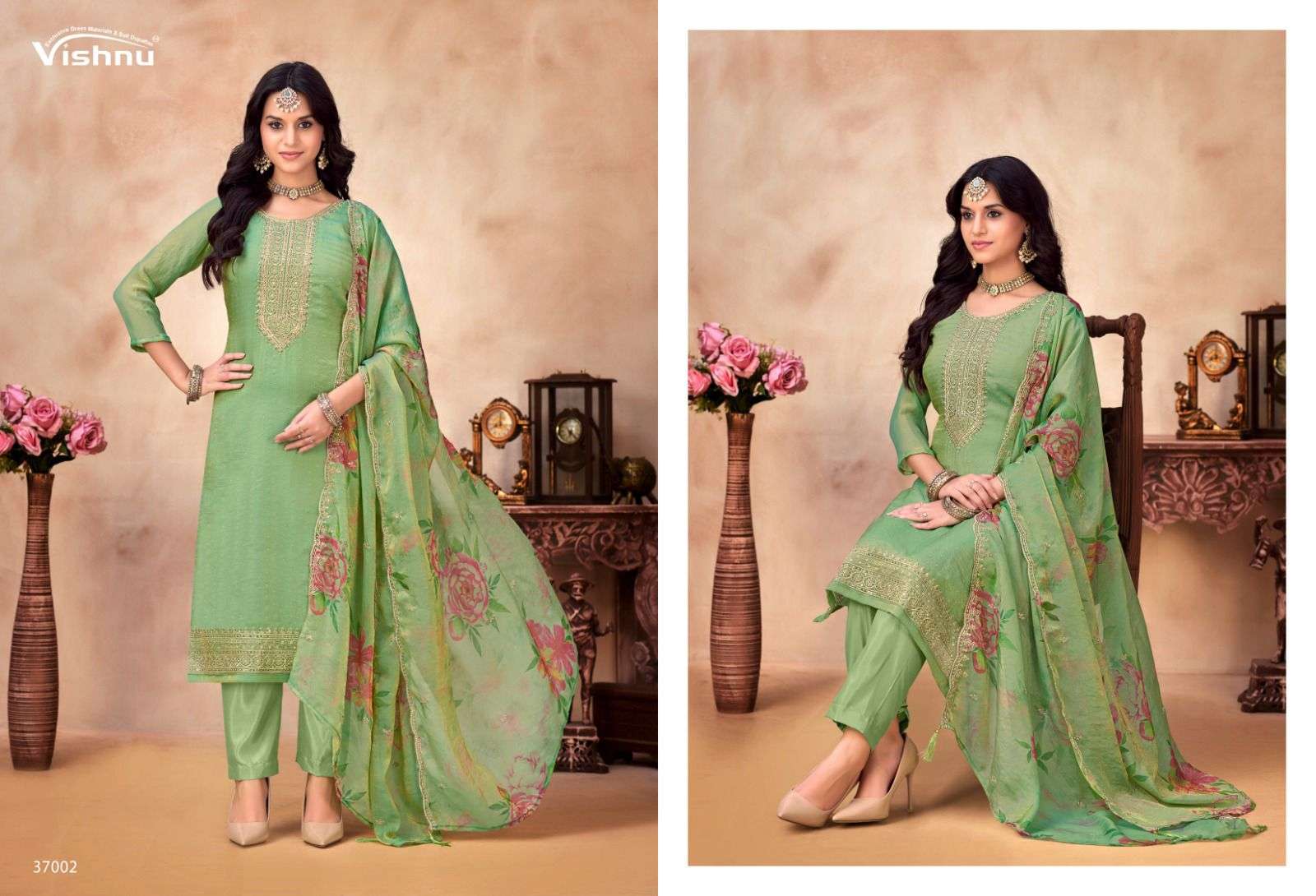 VISHNU IMPEX NAVRANG DESIGNER WORK LADIES SUIT
