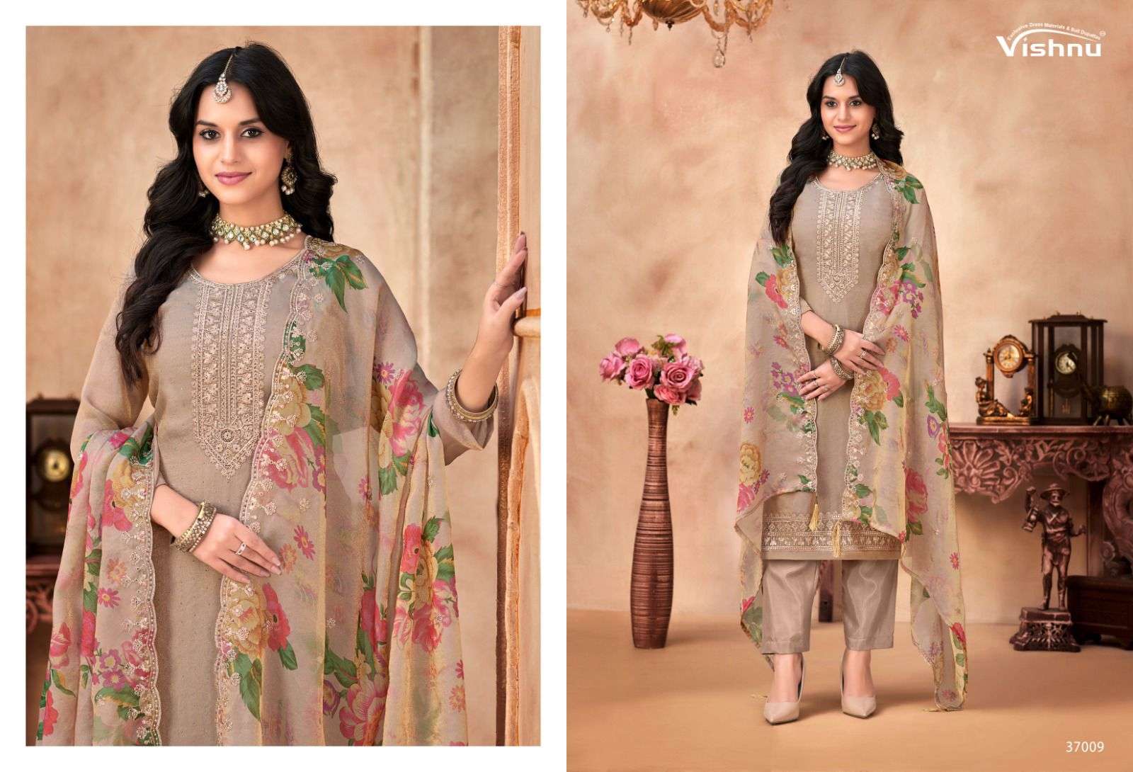 VISHNU IMPEX NAVRANG DESIGNER WORK LADIES SUIT