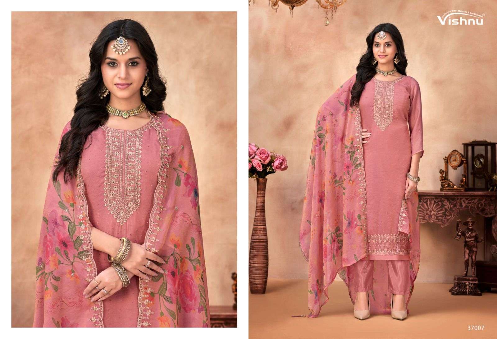 VISHNU IMPEX NAVRANG DESIGNER WORK LADIES SUIT