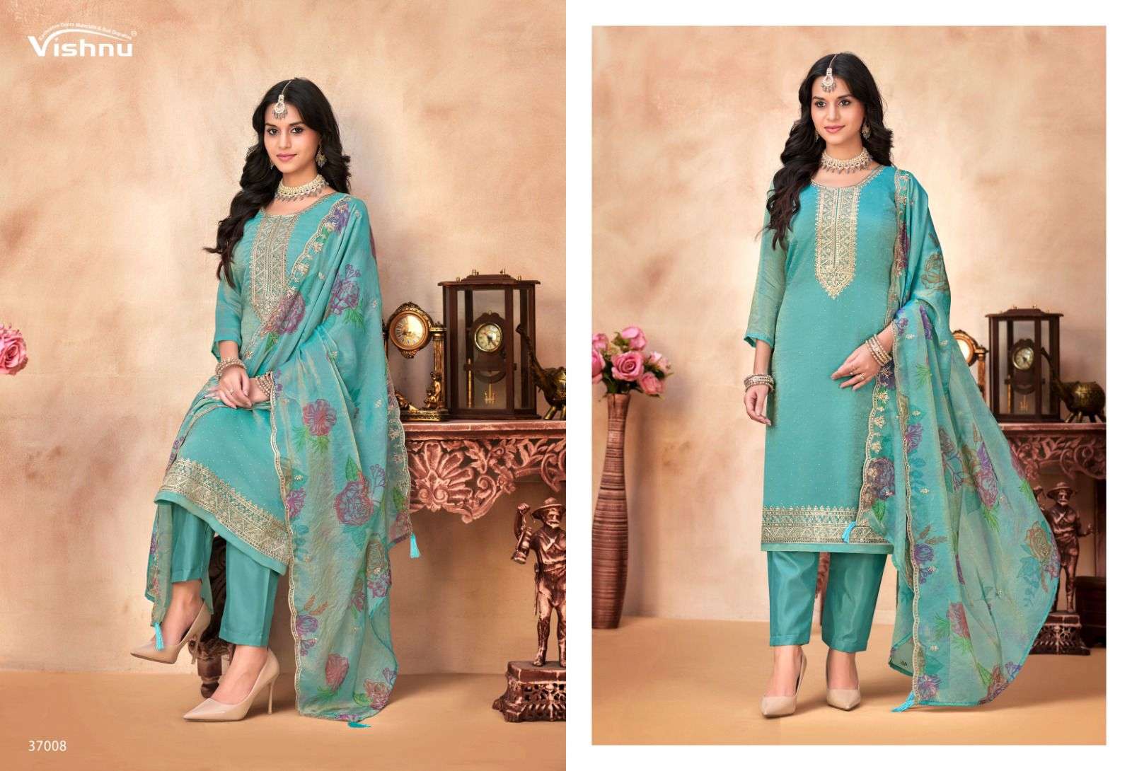 VISHNU IMPEX NAVRANG DESIGNER WORK LADIES SUIT
