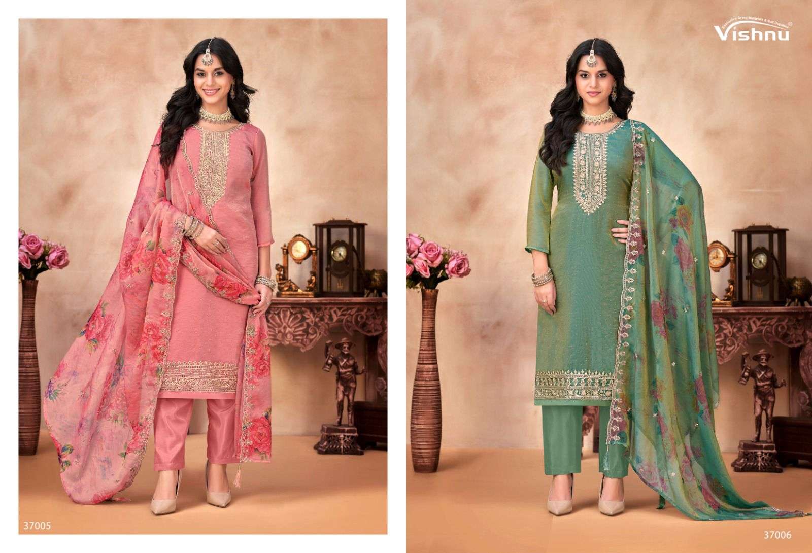 VISHNU IMPEX NAVRANG DESIGNER WORK LADIES SUIT