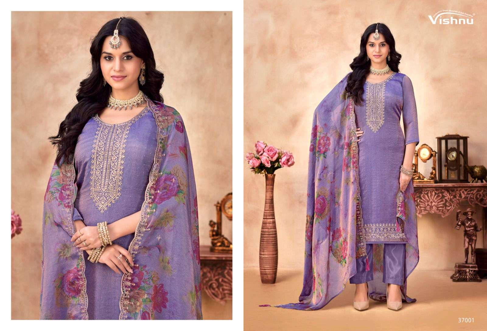 VISHNU IMPEX NAVRANG DESIGNER WORK LADIES SUIT