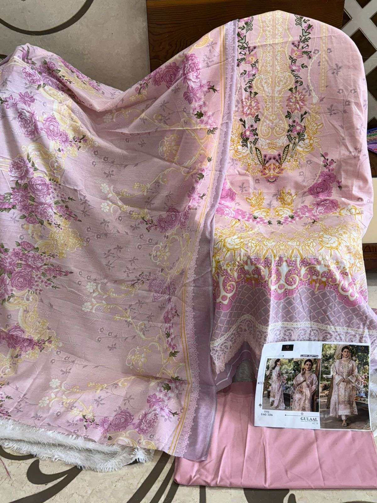 AALIZ PRINTS GULAAL REMIX COTTON DIGITAL STYLE PRINT SALWAR SUIT