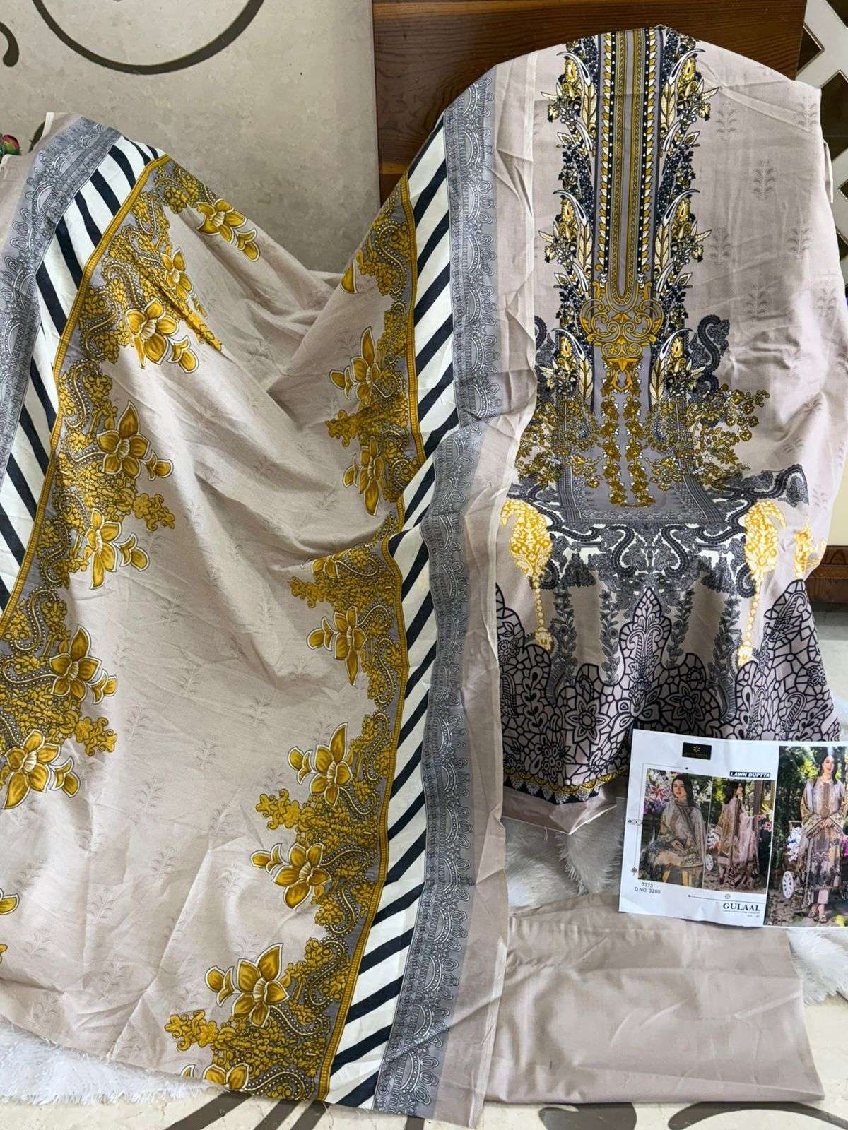 AALIZ PRINTS GULAAL REMIX COTTON DIGITAL STYLE PRINT SALWAR SUIT