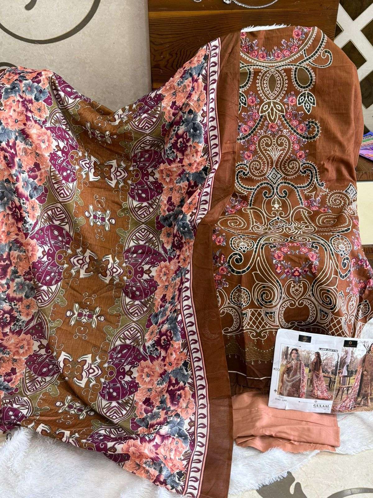 AALIZ PRINTS GULAAL VOL 1 COTTON DIGITAL STYLE PRINT SALWAR SUIT