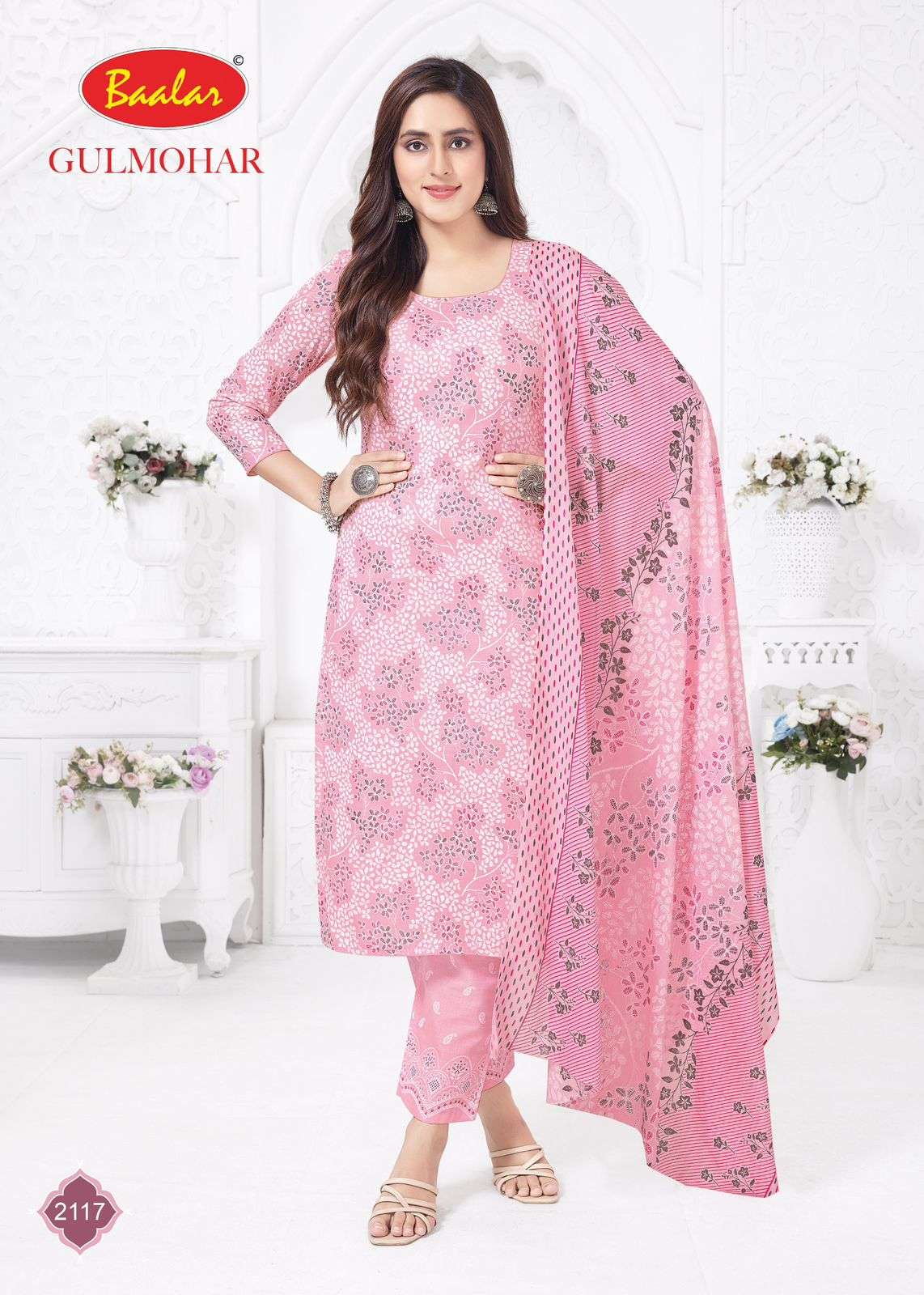 BAALAR GULMOHAR VOL 1 LAWN COTTON DIGITAL PRINT SUIT