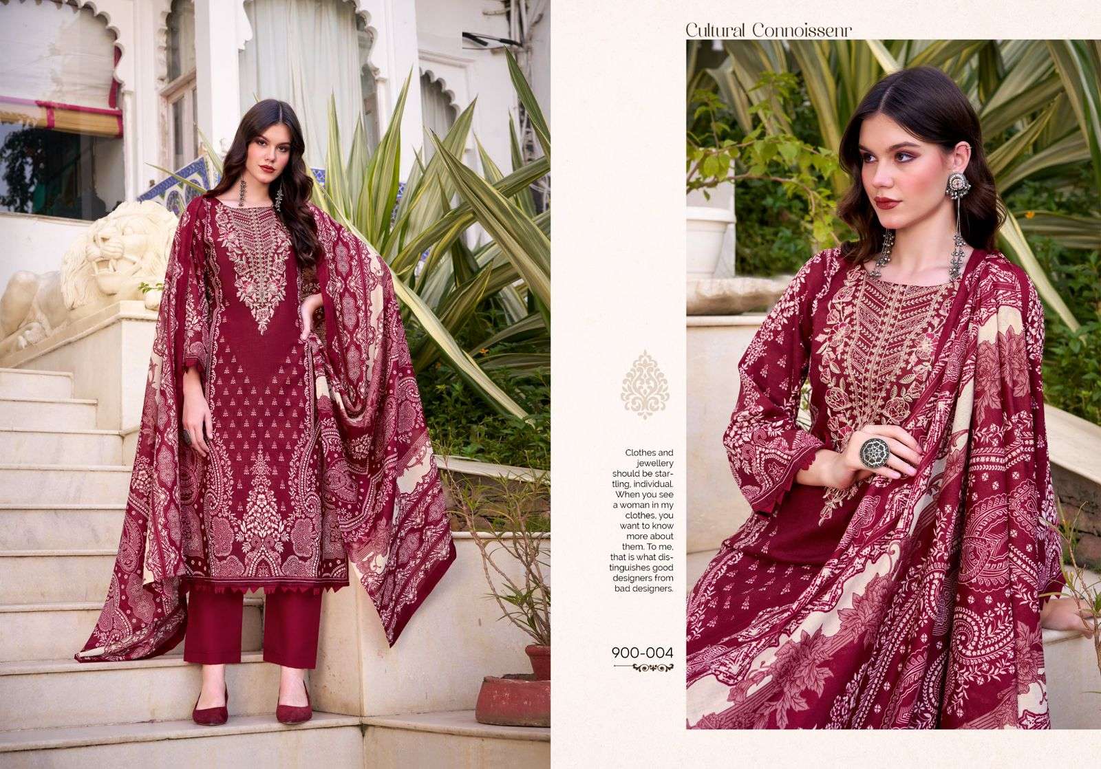 BELLIZA DESIGNER STUDIO NAIRA VOL 117 COTTON DIGITAL PRINTS WITH FANCY WORK SUITS 