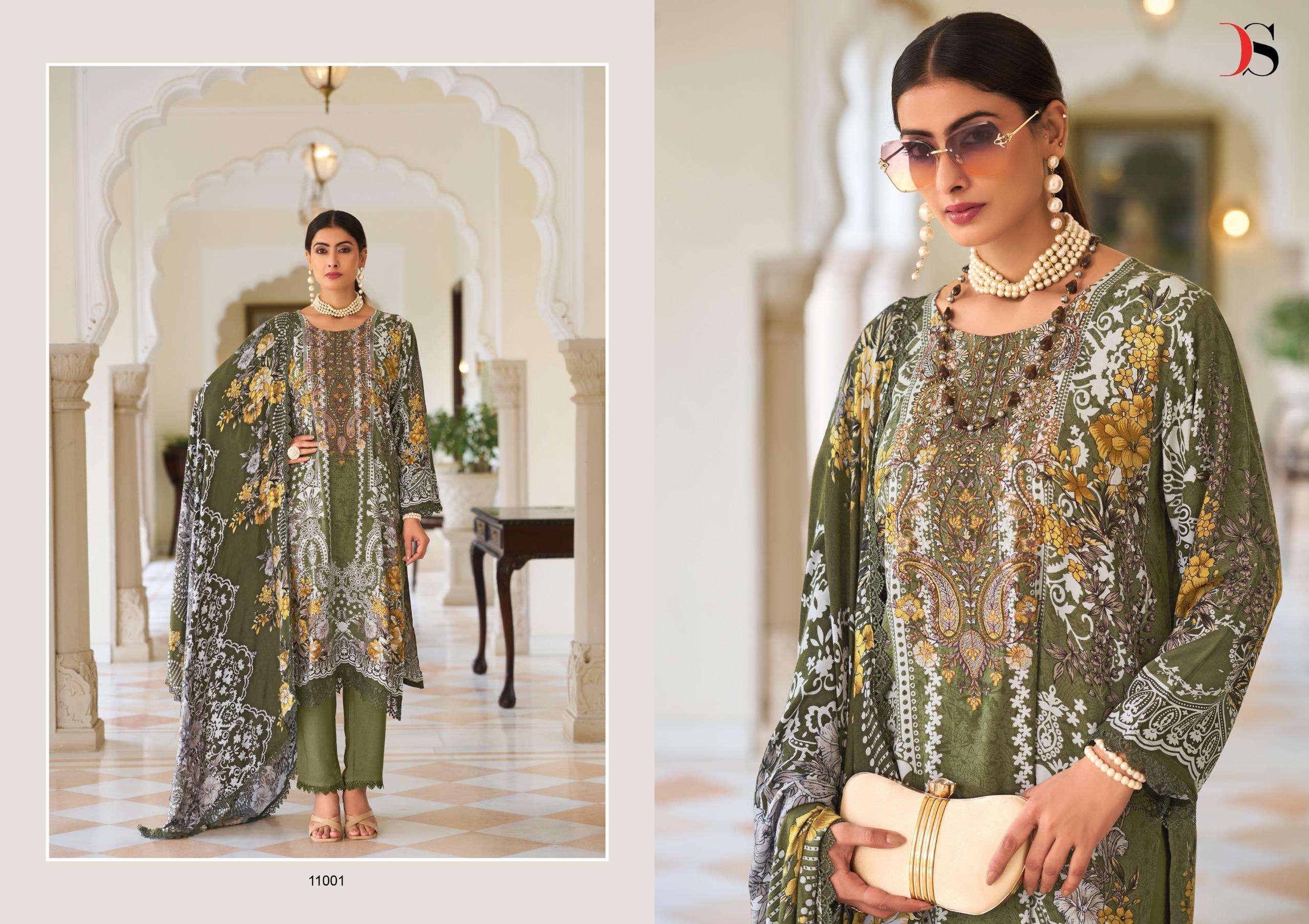DEEPSY SUITS MARIA B WINTER COLLECTION 25 PASHMINA DESIGNER WORK SUIT
