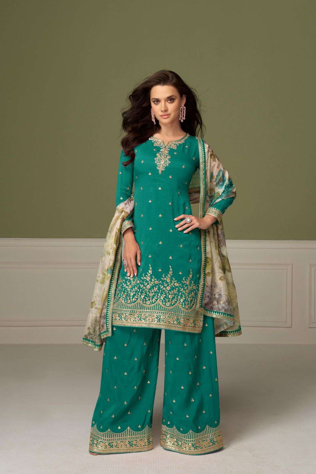 GULKAYRA DESIGNER GULNAAZ SIMER FABRIC HEAVY DESIGNER FESTIVE WEAR SUIT