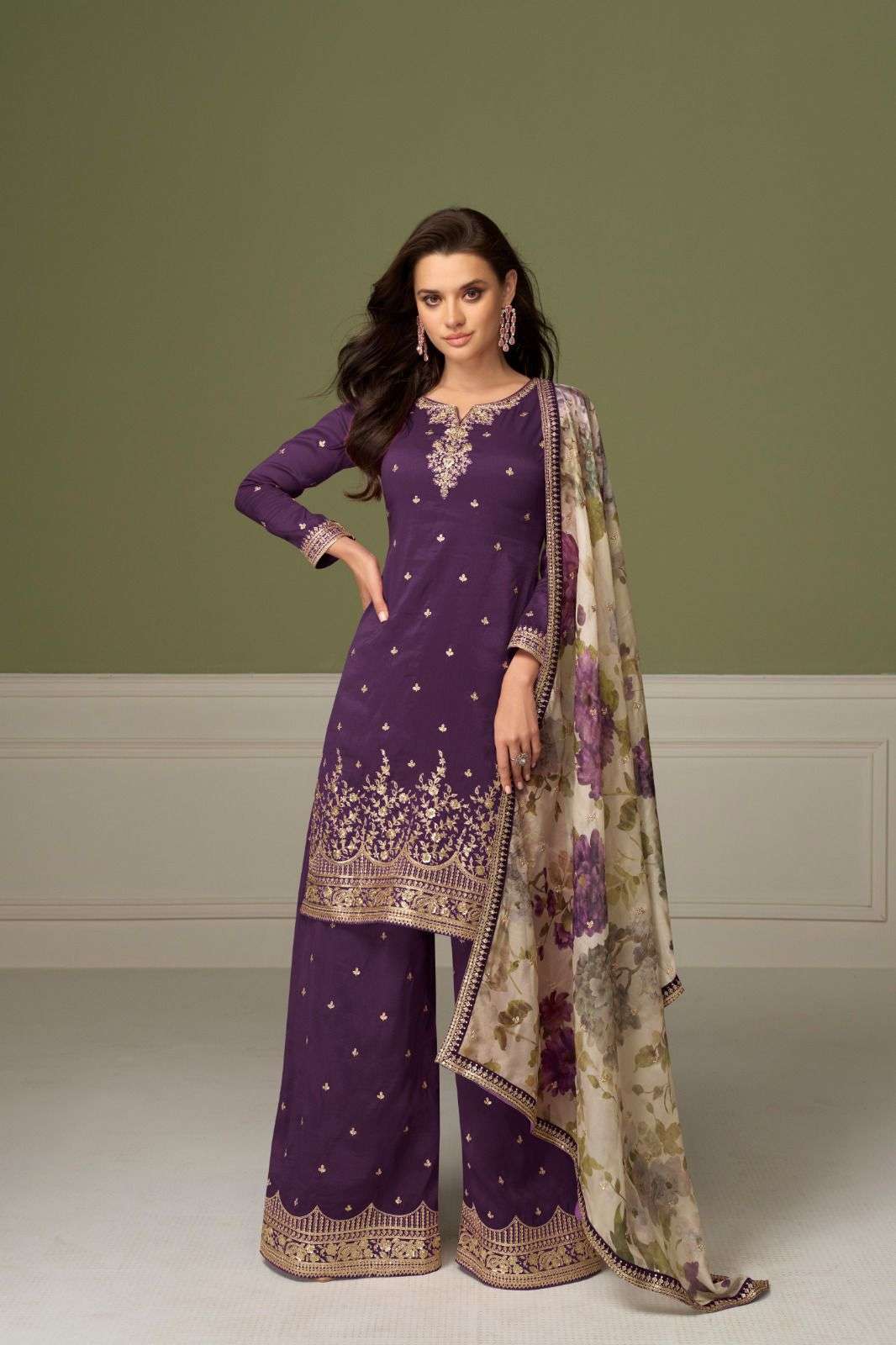 GULKAYRA DESIGNER GULNAAZ SIMER FABRIC HEAVY DESIGNER FESTIVE WEAR SUIT