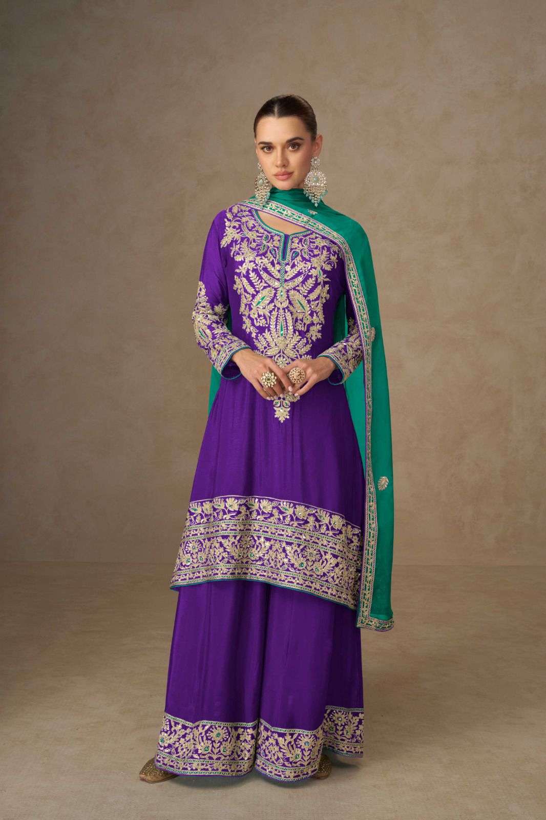 GULKAYRA DESIGNER LAVYA HEAVY EMBROIDERY DESIGNER PARTY WEAR LADIES SUIT