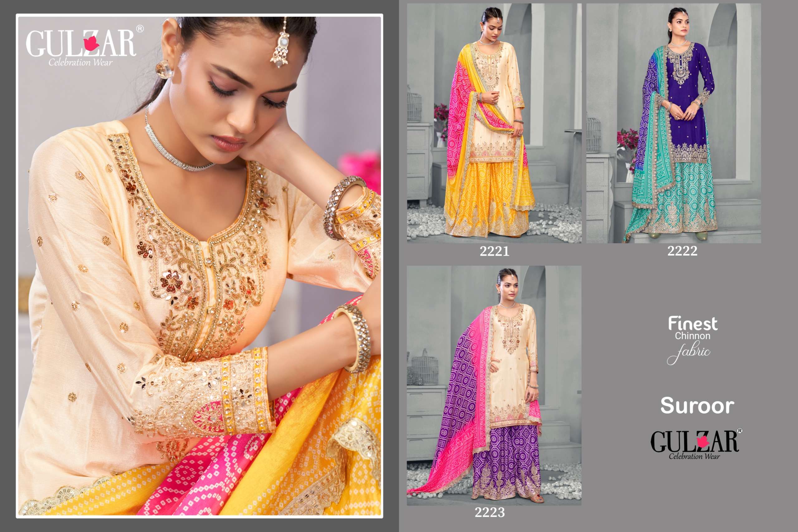 GULZAR SUROOR HEAVY DESIGNER WEDDING WEAR SUIT
