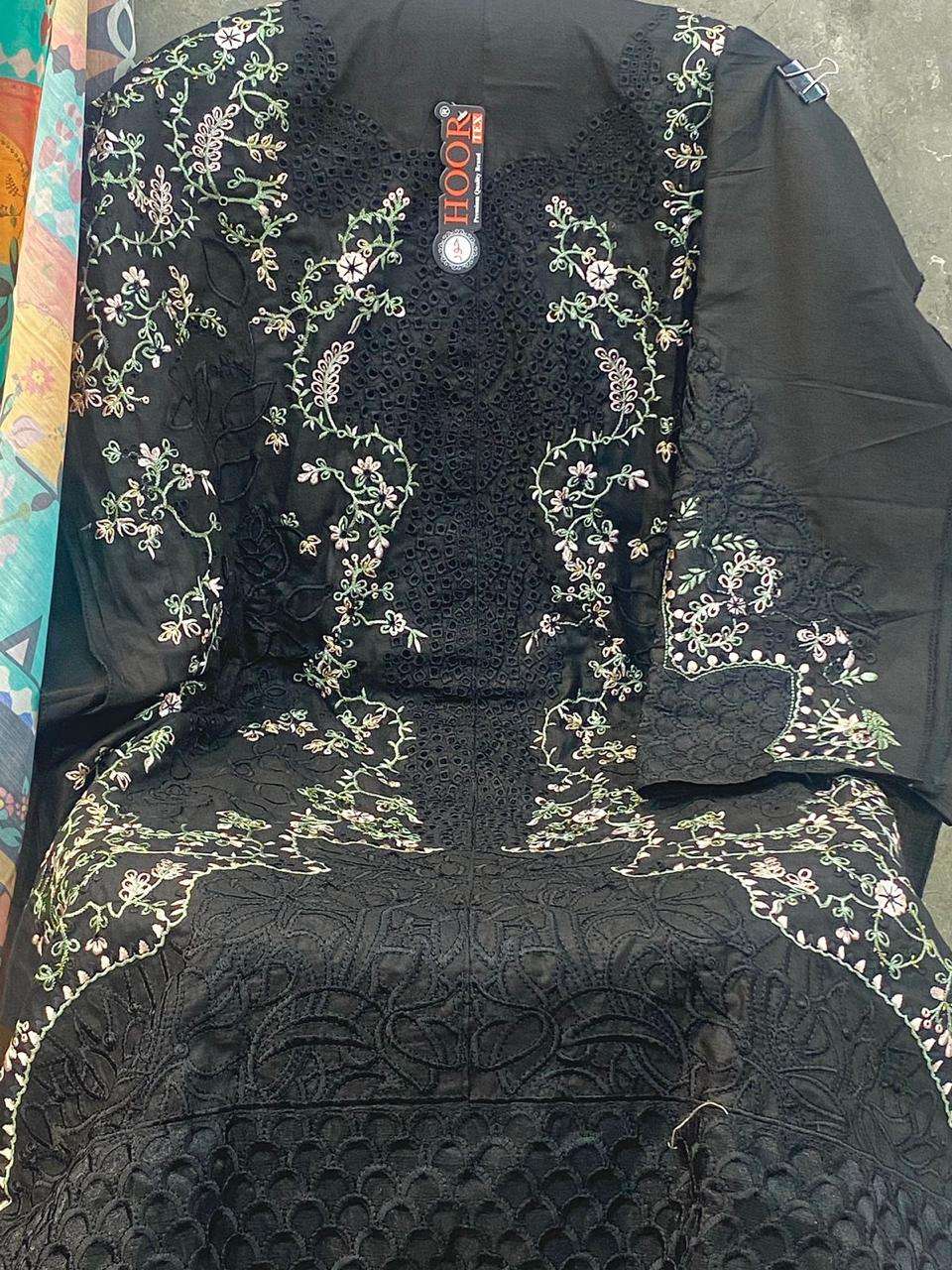 HOOR TEX DESIGN NO - H 392 HEAVY COTTON READYMADE PAKISTANI SUIT 