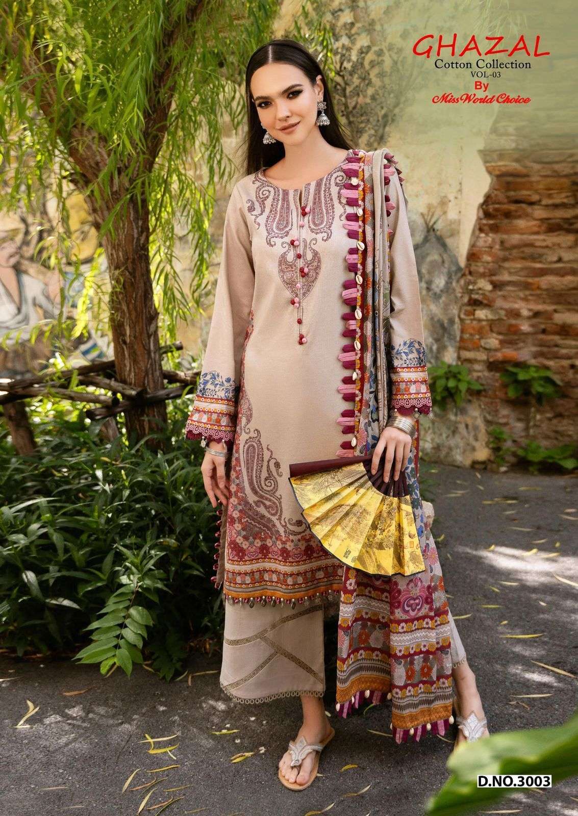 HOUSE OF MIST GHAZAL COTTON COLLECTION VOL 03 COTTON DIGITAL PRINT SALWAR SUIT