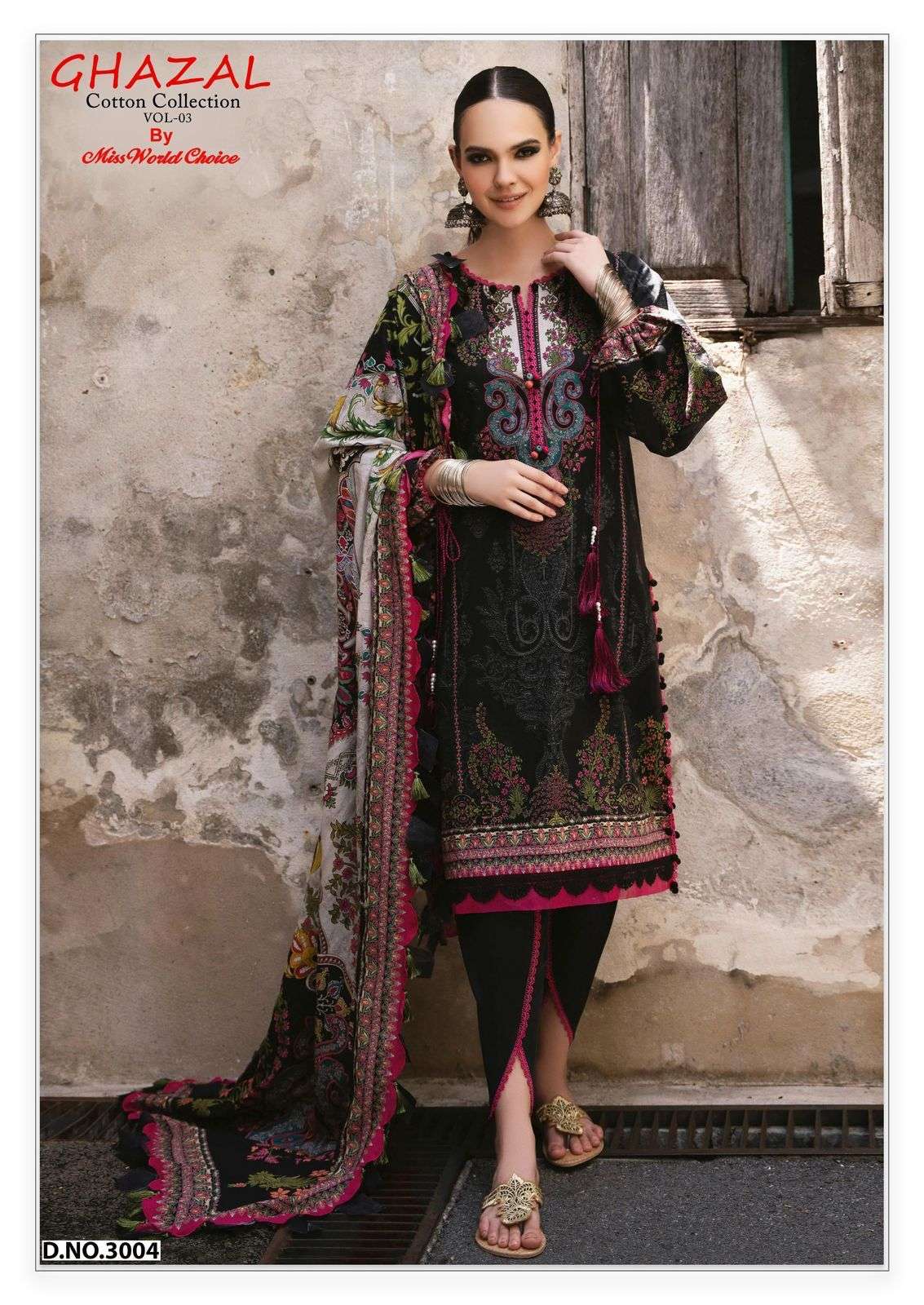 HOUSE OF MIST GHAZAL COTTON COLLECTION VOL 03 COTTON DIGITAL PRINT SALWAR SUIT