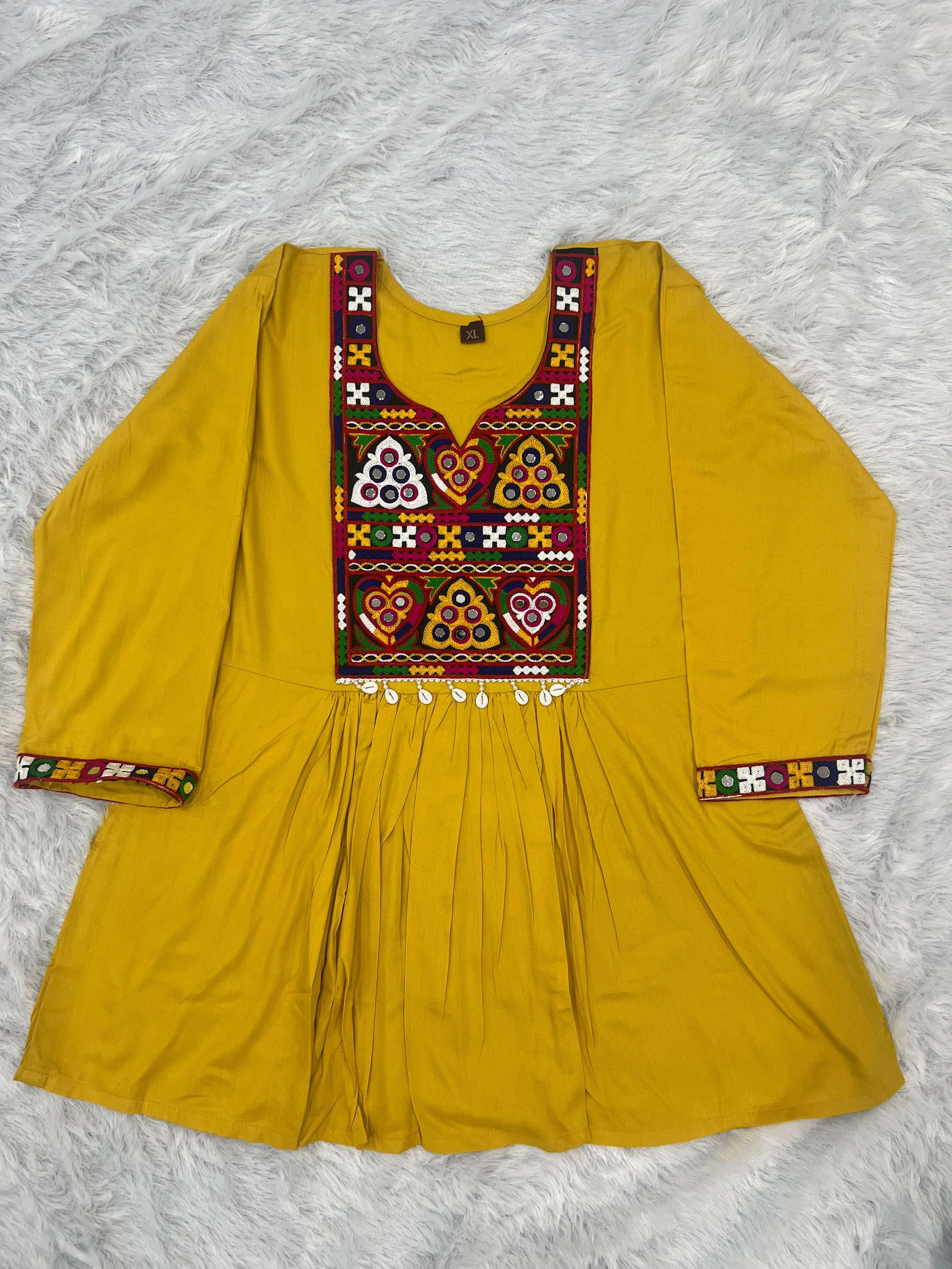 INLI AI NAVRATRI RAYON FANCY NAVRATRI WEAR LADIES TOPS
