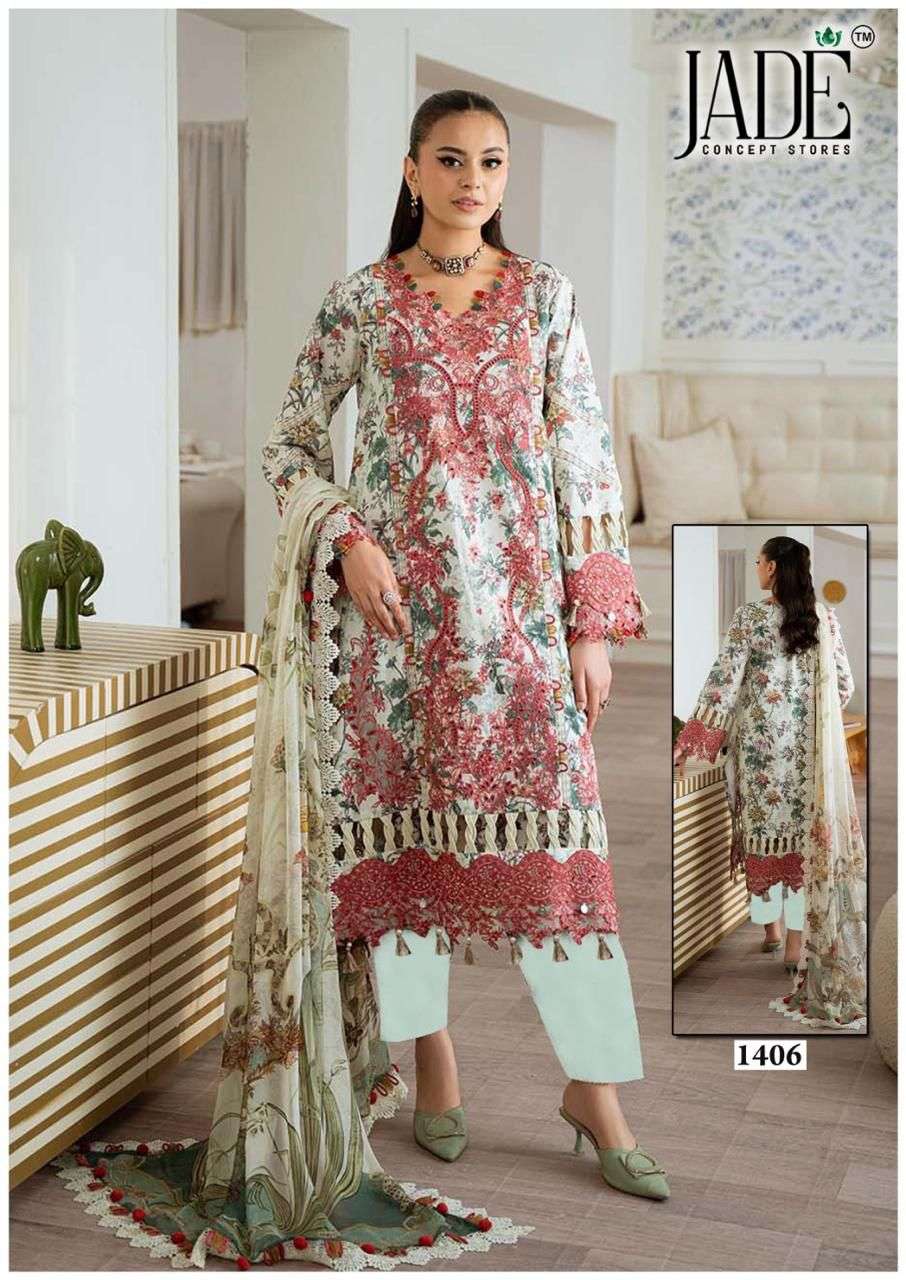 JADE BIN SAEED HEAVY COTTON LUXURY READY MADE COLLECTION VOL 14