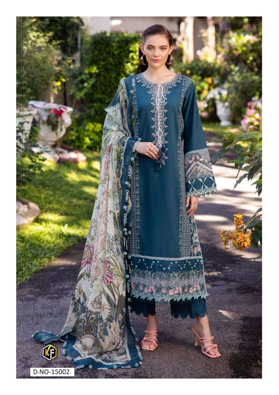 KEVAL FAB K KASHA NX HIT VOL 15 COTTON DIGITAL PRINTS SALWAR SUIT