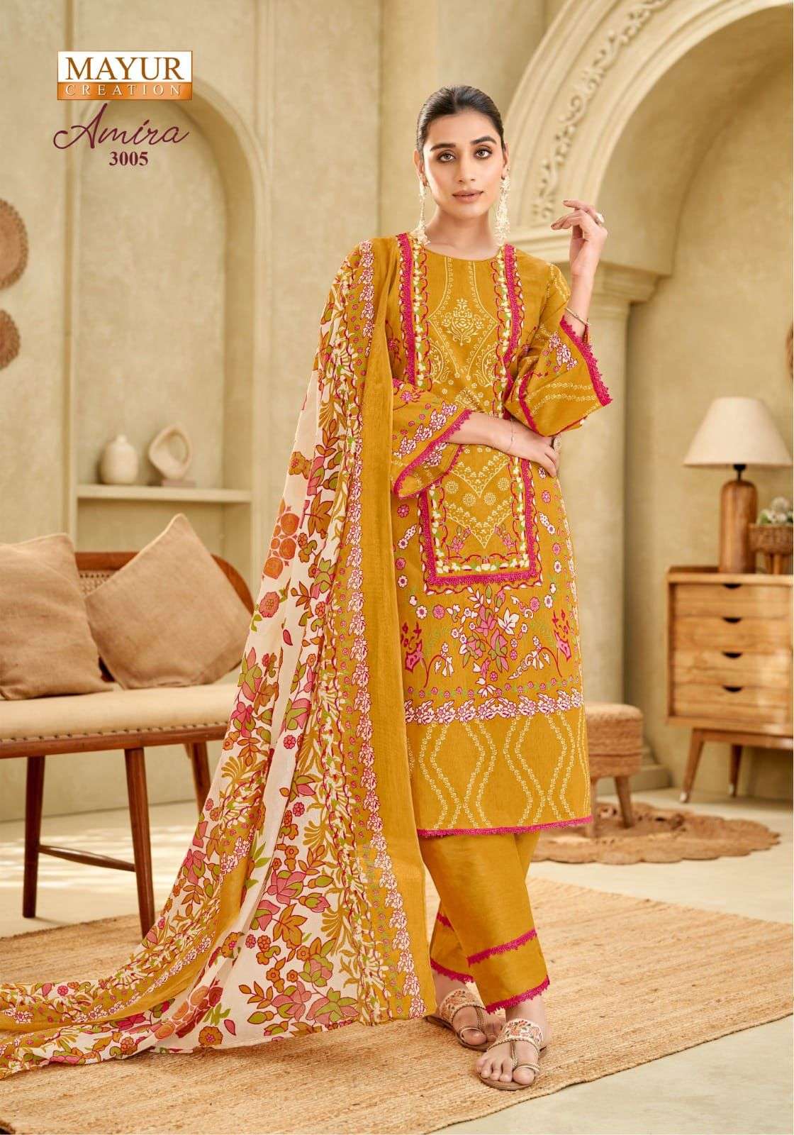 MAYUR CREATION AMIRA VOL 3 COTTON DIGITAL PRINTS SALWAR SUIT