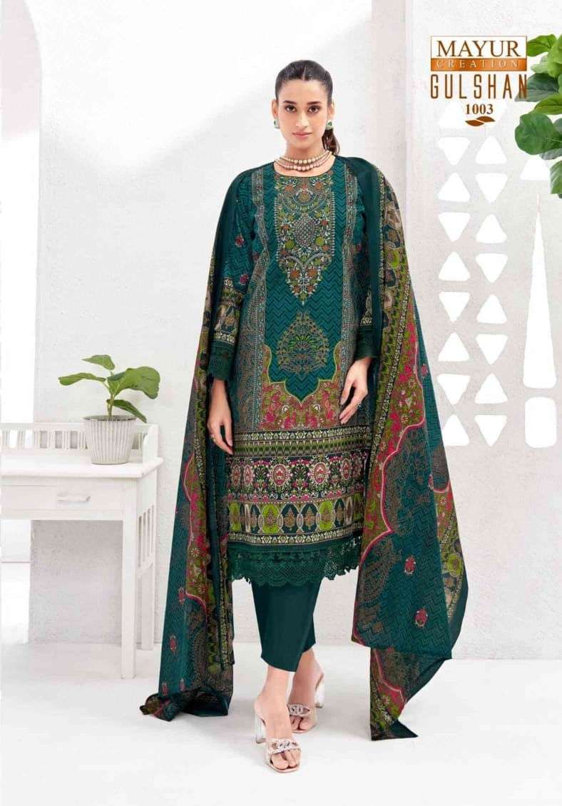MAYUR CREATION GULSHAN VOL 1 LAWN COTTON DIGITAL PRINTS SALWAR SUIT